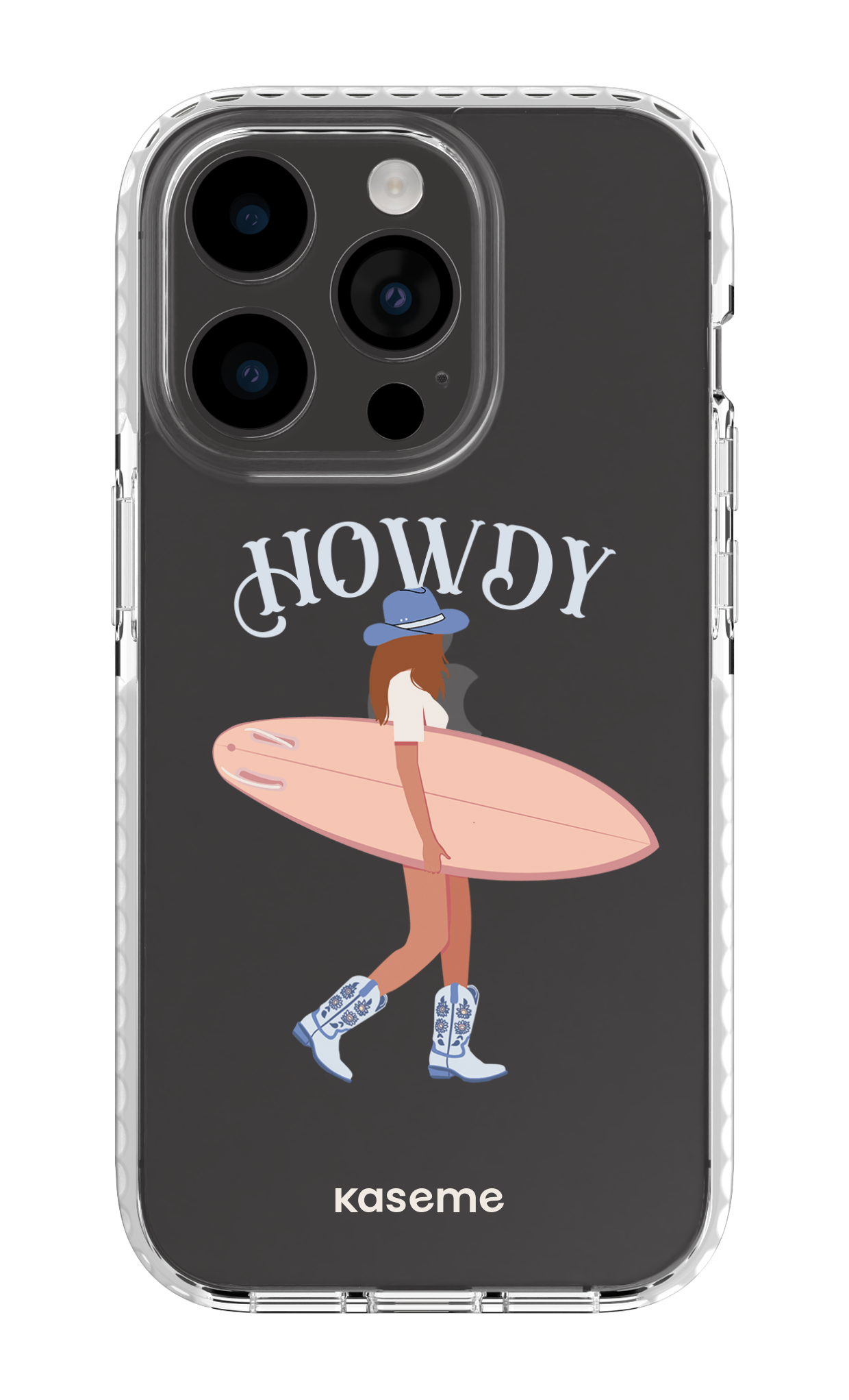 iPhone 14 Pro Clear Case white Westsea Clear Case -