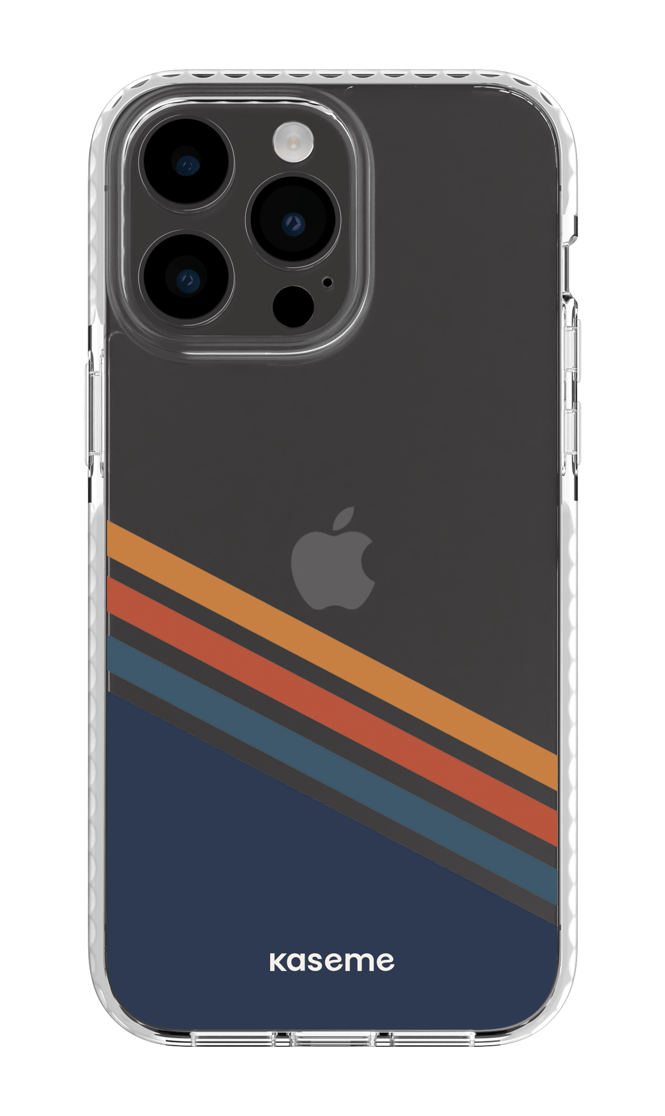 iPhone 14 Pro Max Clear Case White Bitter Clear Case -