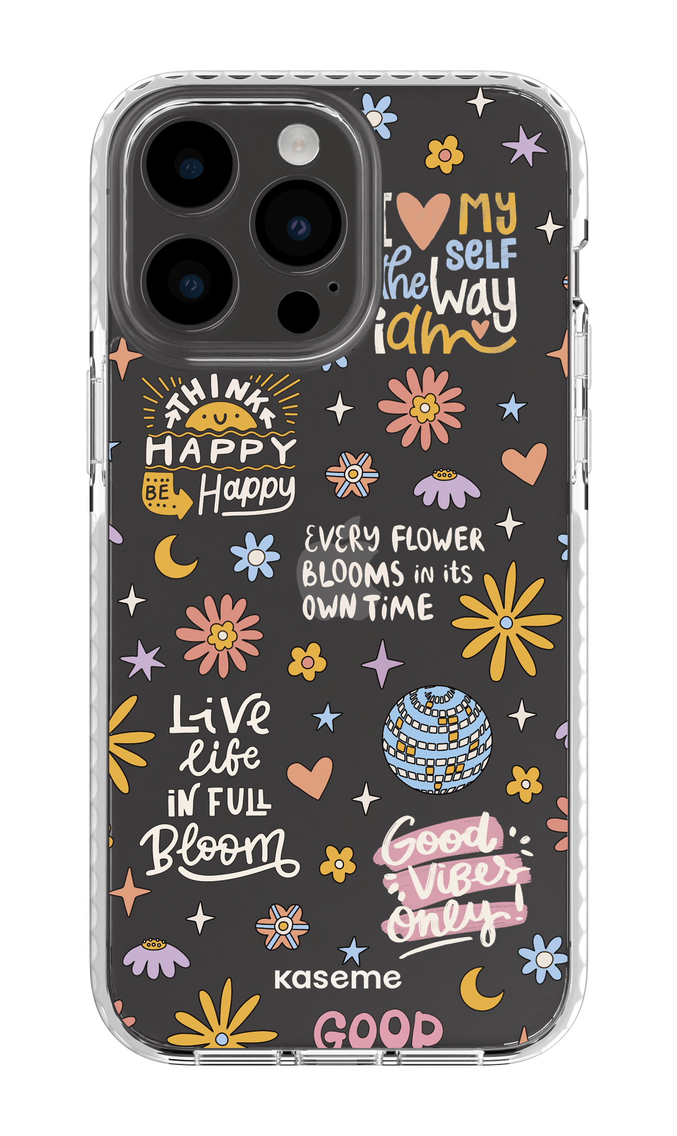 iPhone 14 Pro Max Clear Case White Candid clear case -