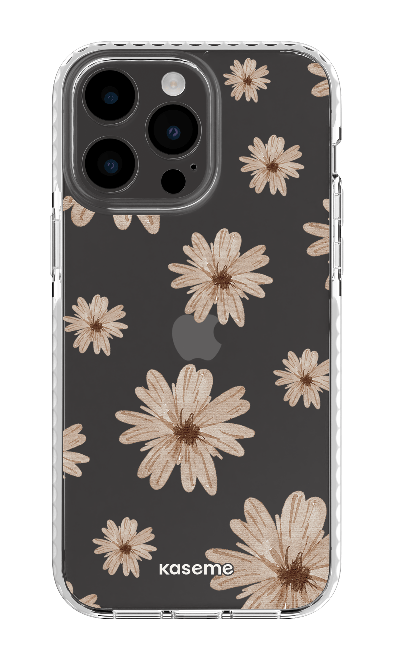 iPhone 14 Pro Max Clear Case White Delicate Dreams Clear Case -