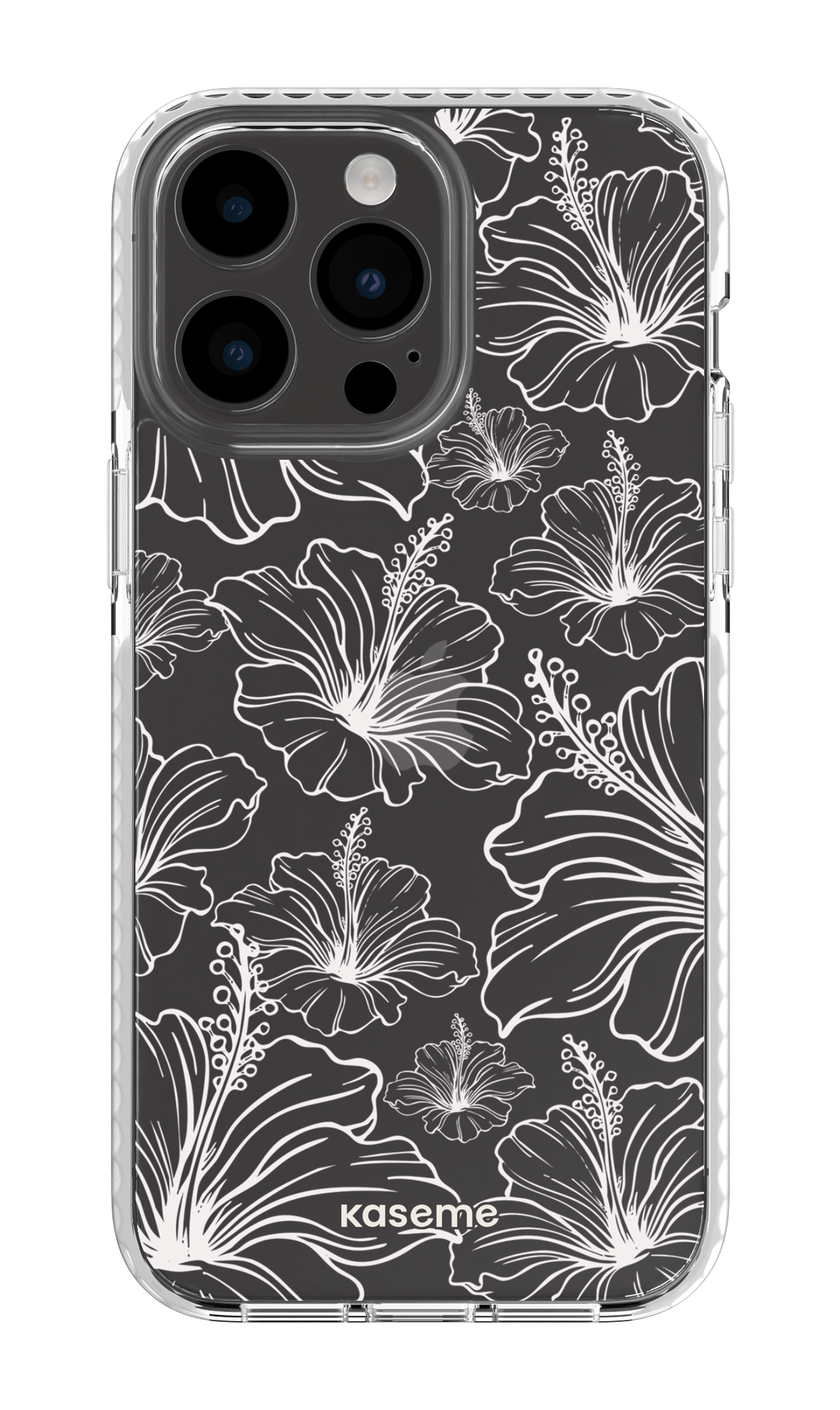 iPhone 14 Pro Max Clear Case White Kahala Clear Case -