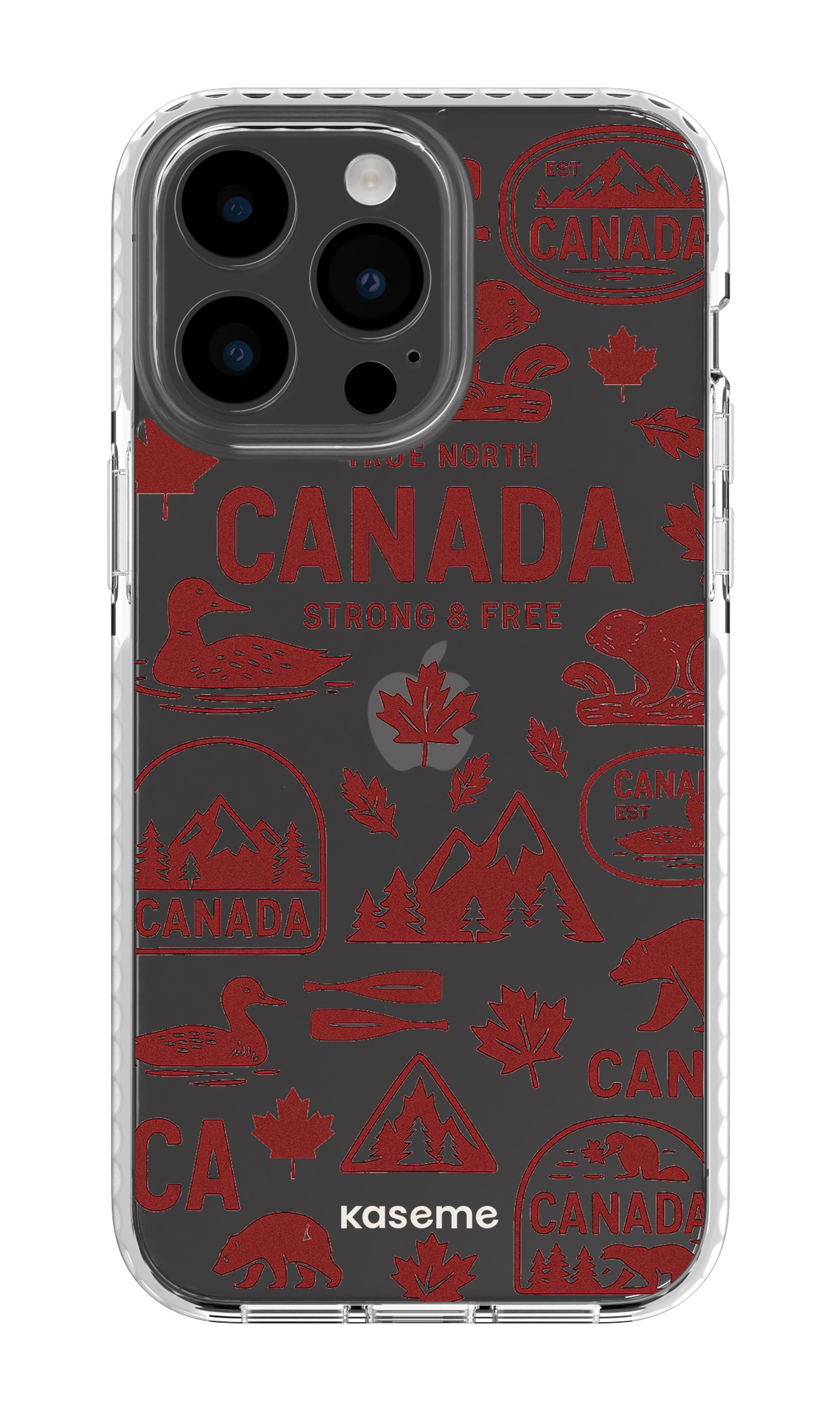 iPhone 14 Pro Max Clear Case White Oh Canada -