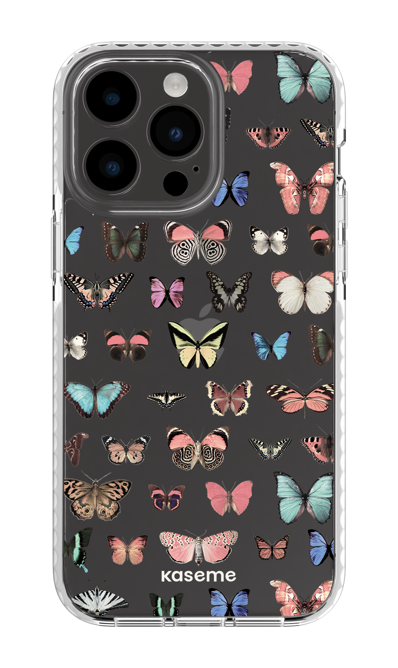 iPhone 14 Pro Max Clear Case White Paloma clear case -