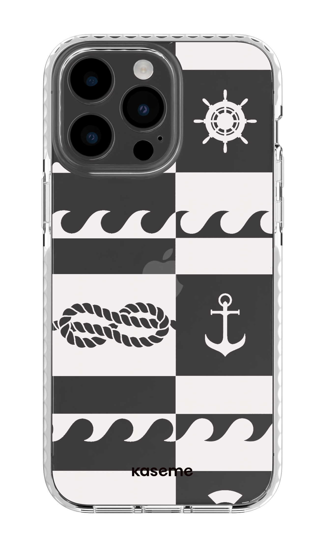 iPhone 14 Pro Max Clear Case White Sail Clear Case -