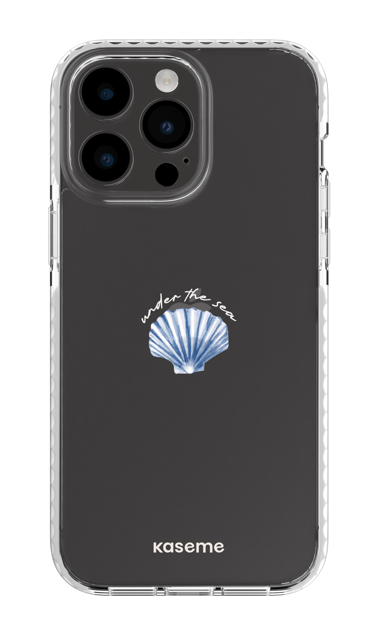 iPhone 14 Pro Max Clear Case White Sealia Clear Case -