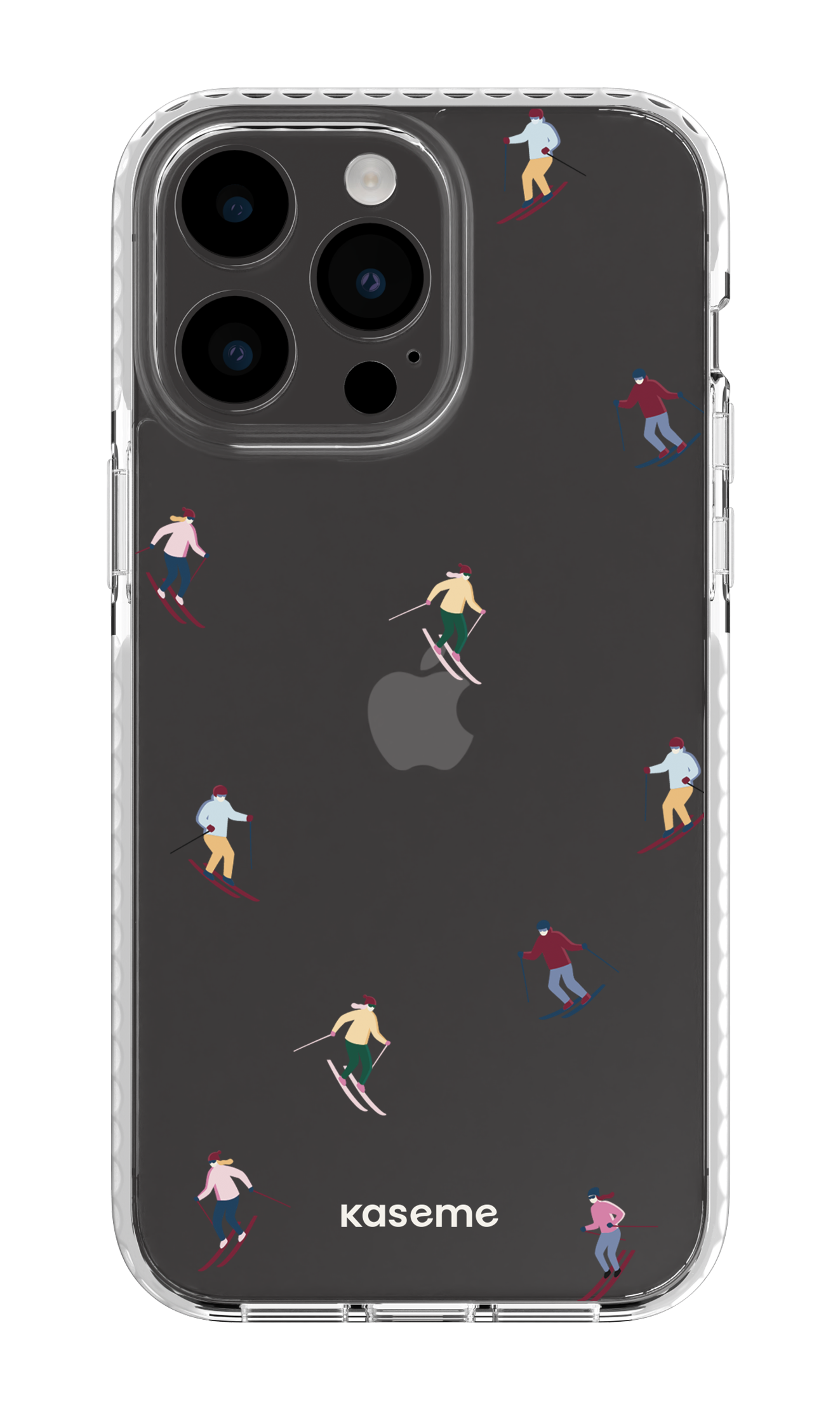 iPhone 14 Pro Max Clear Case White Slope Clear Case -