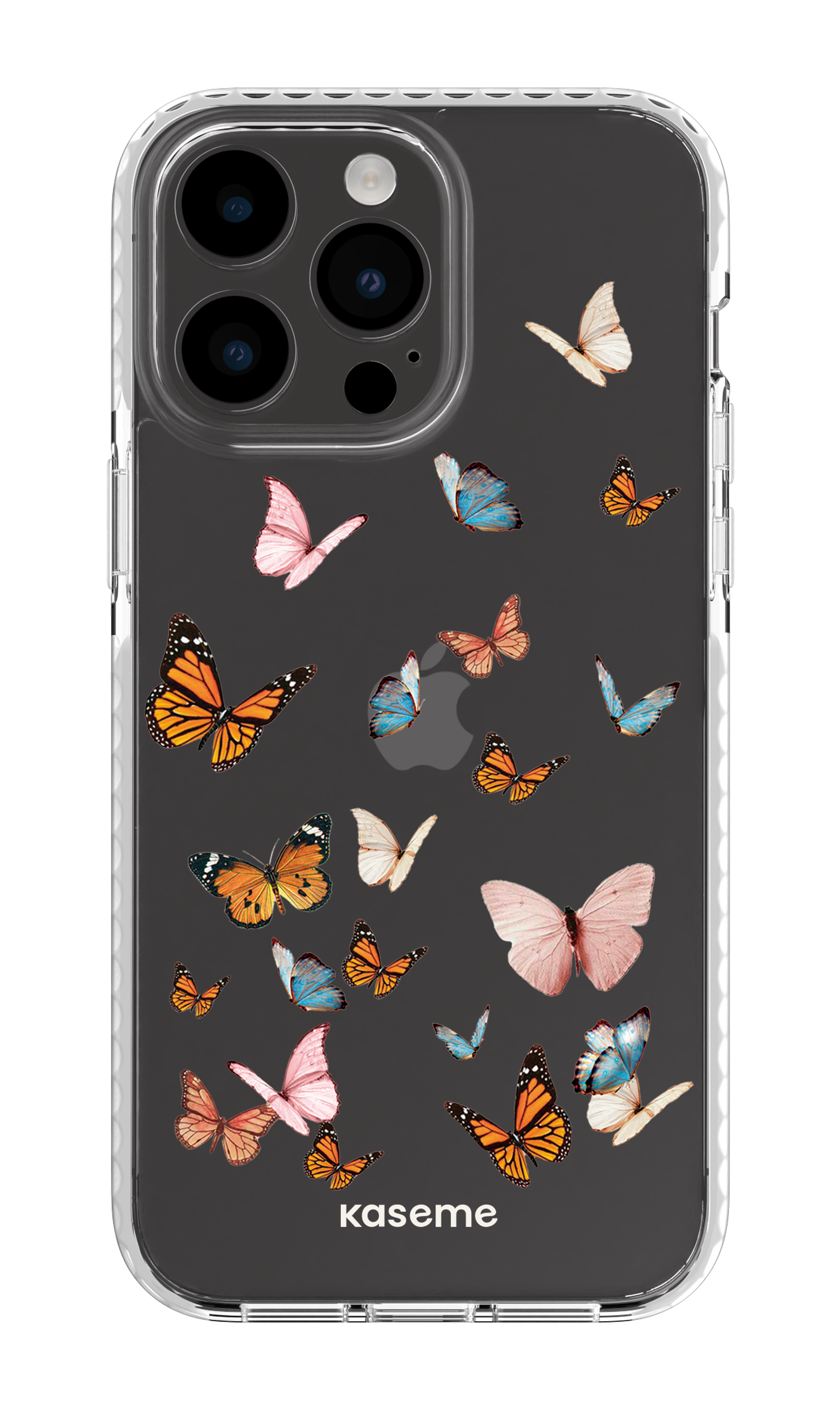 iPhone 14 Pro Max Clear Case White Soarin Clear Case -