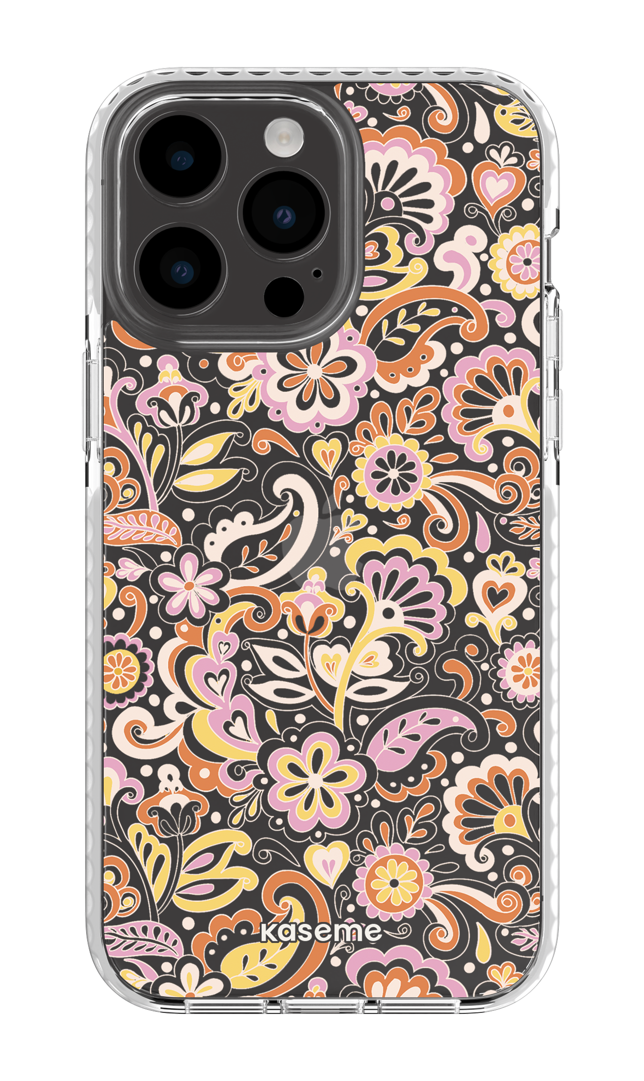 iPhone 14 Pro Max Clear Case White Sunbathe Clear Case -