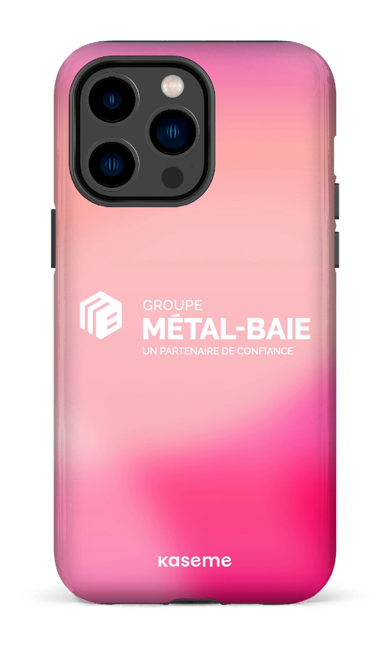 iPhone 14 Pro Max Tough Métal-Baie Tie-Dye -