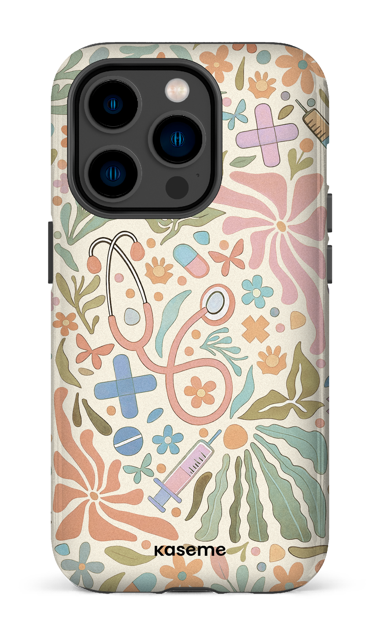 iPhone 14 Pro Tough VitaBloom Beige -