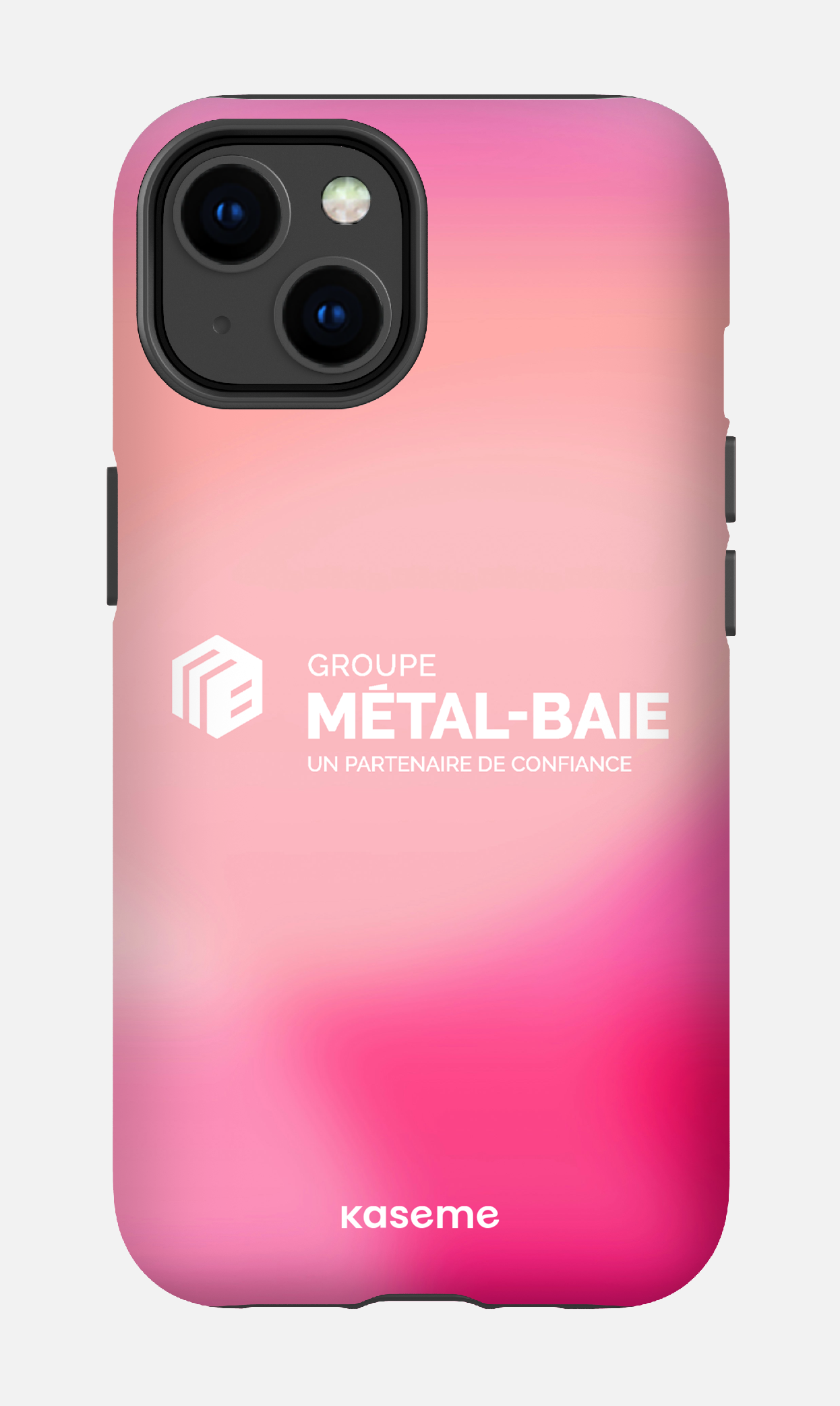 iPhone 14 Tough Matte Métal-Baie Tie-Dye -