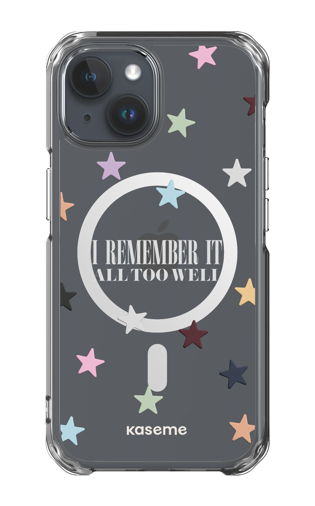 iPhone 15 Clear Case - Magsafe It Was Rare Clear Case -