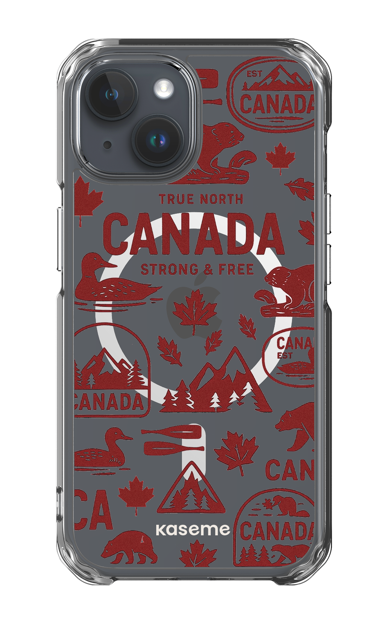 iPhone 15 Clear Case - Magsafe Oh Canada -