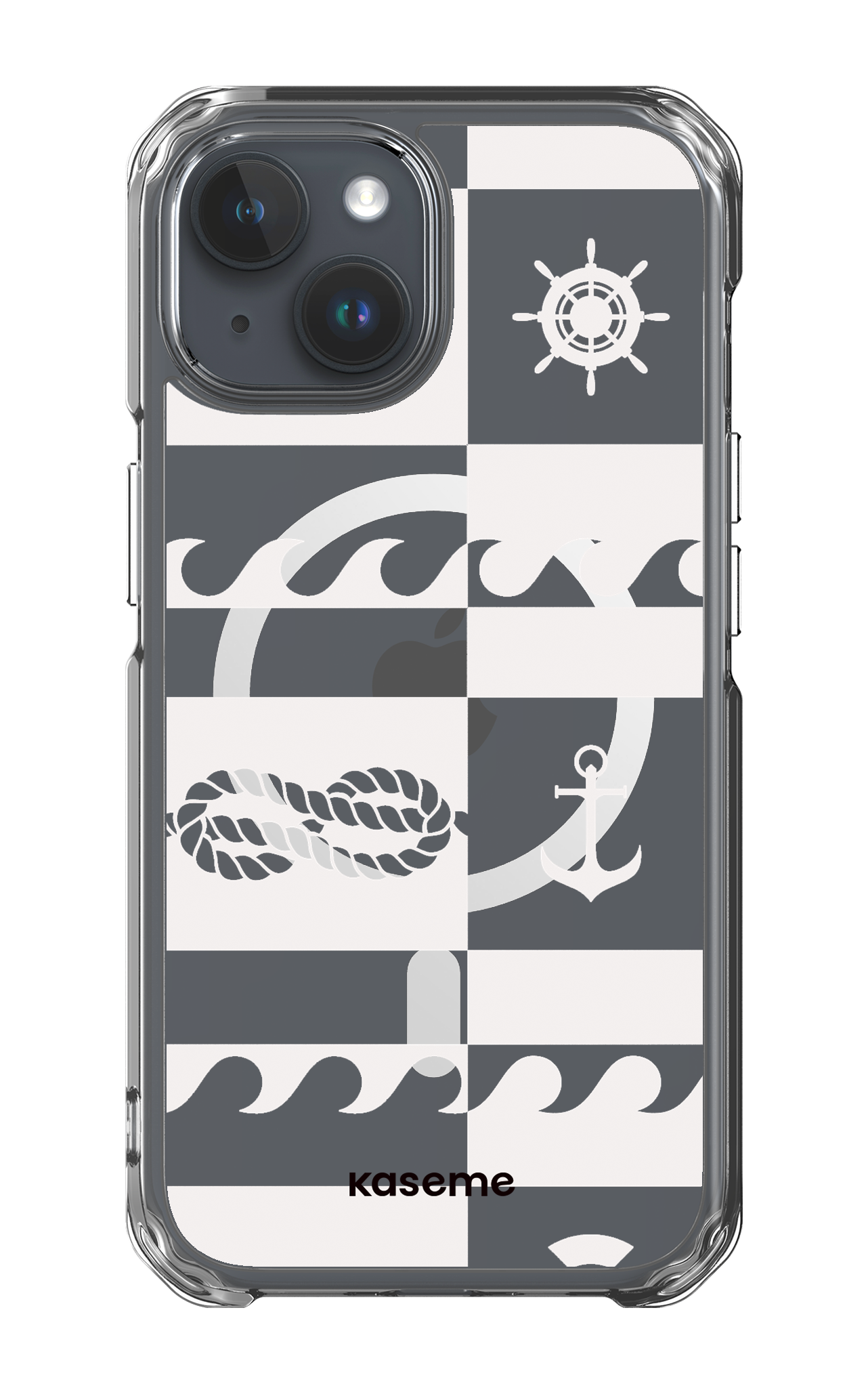 iPhone 15 Clear Case - Magsafe Sail Clear Case -