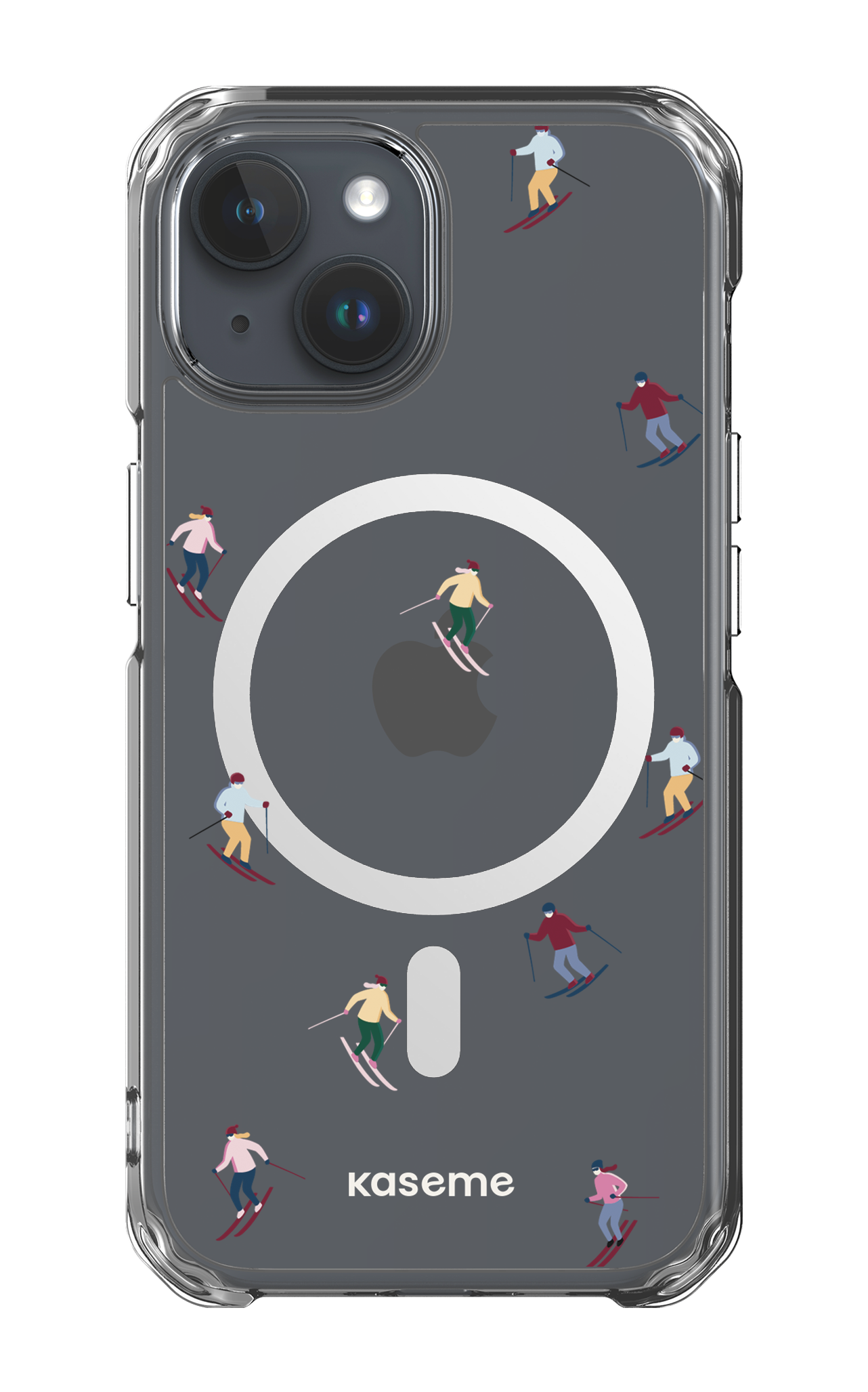 iPhone 15 Clear Case - Magsafe Slope Clear Case -