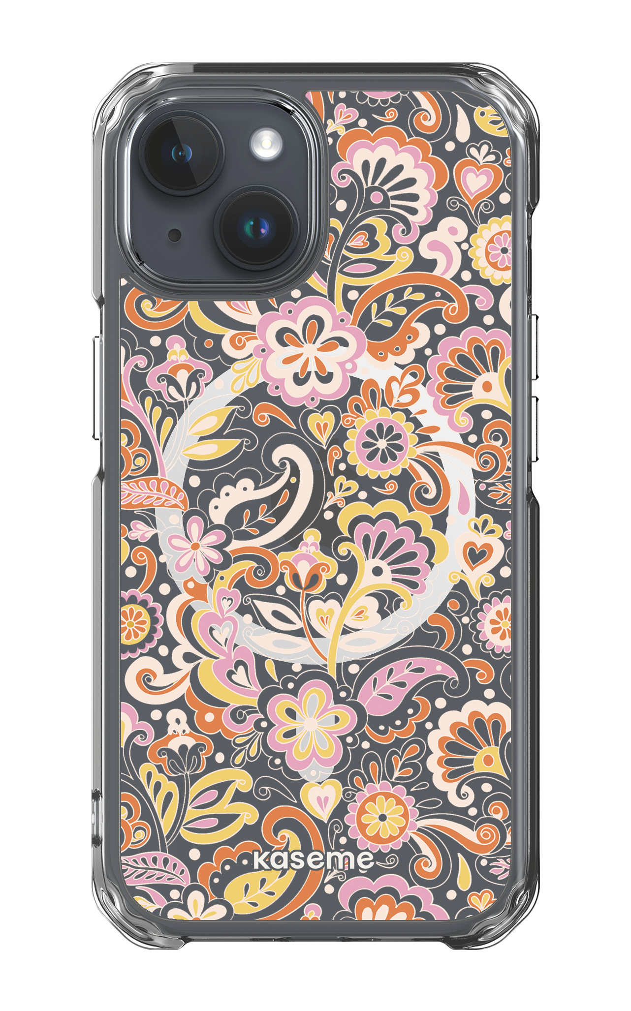 iPhone 15 Clear Case - Magsafe Sunbathe Clear Case -