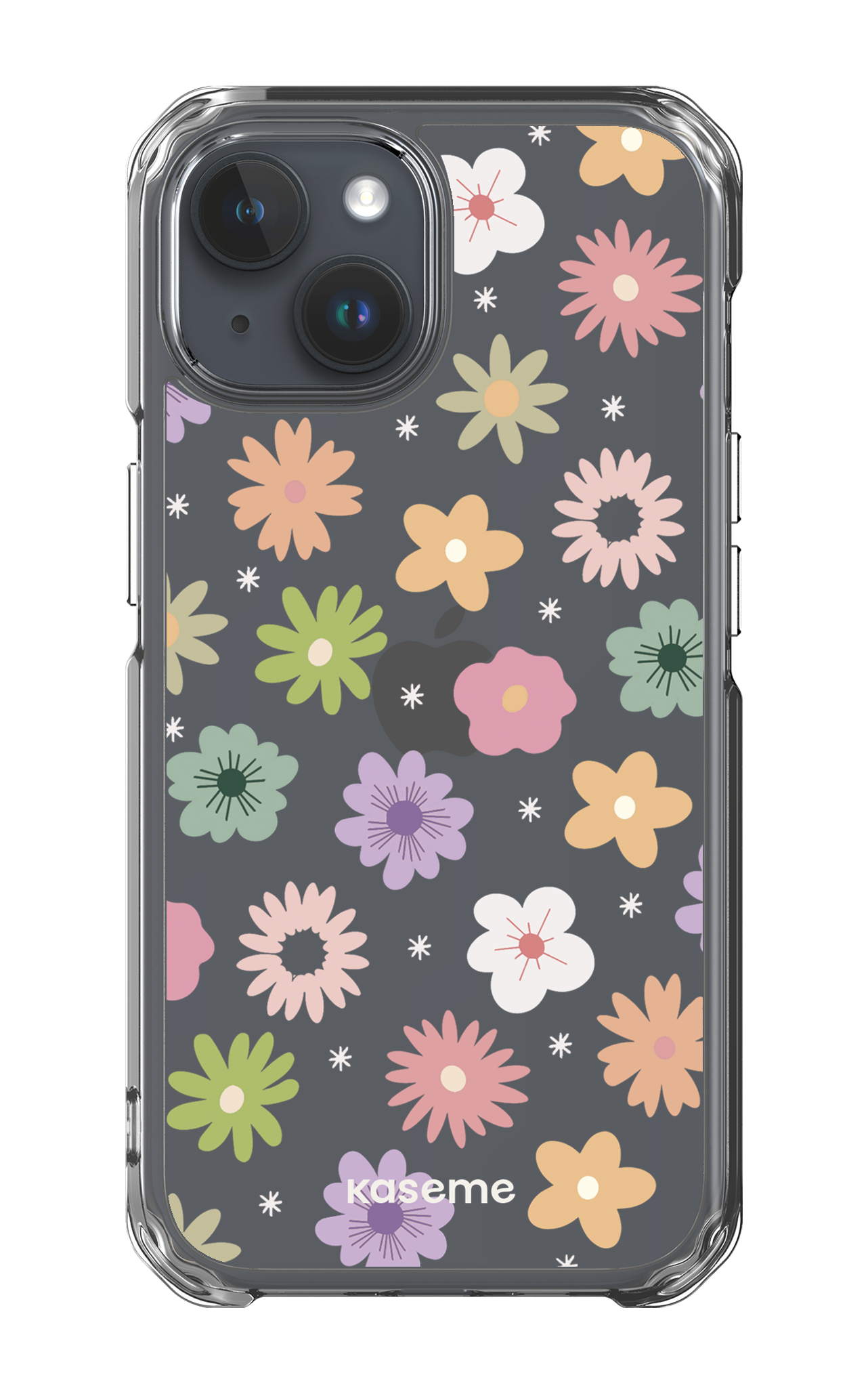 iPhone 15 Clear Case Adore small Clear Case -