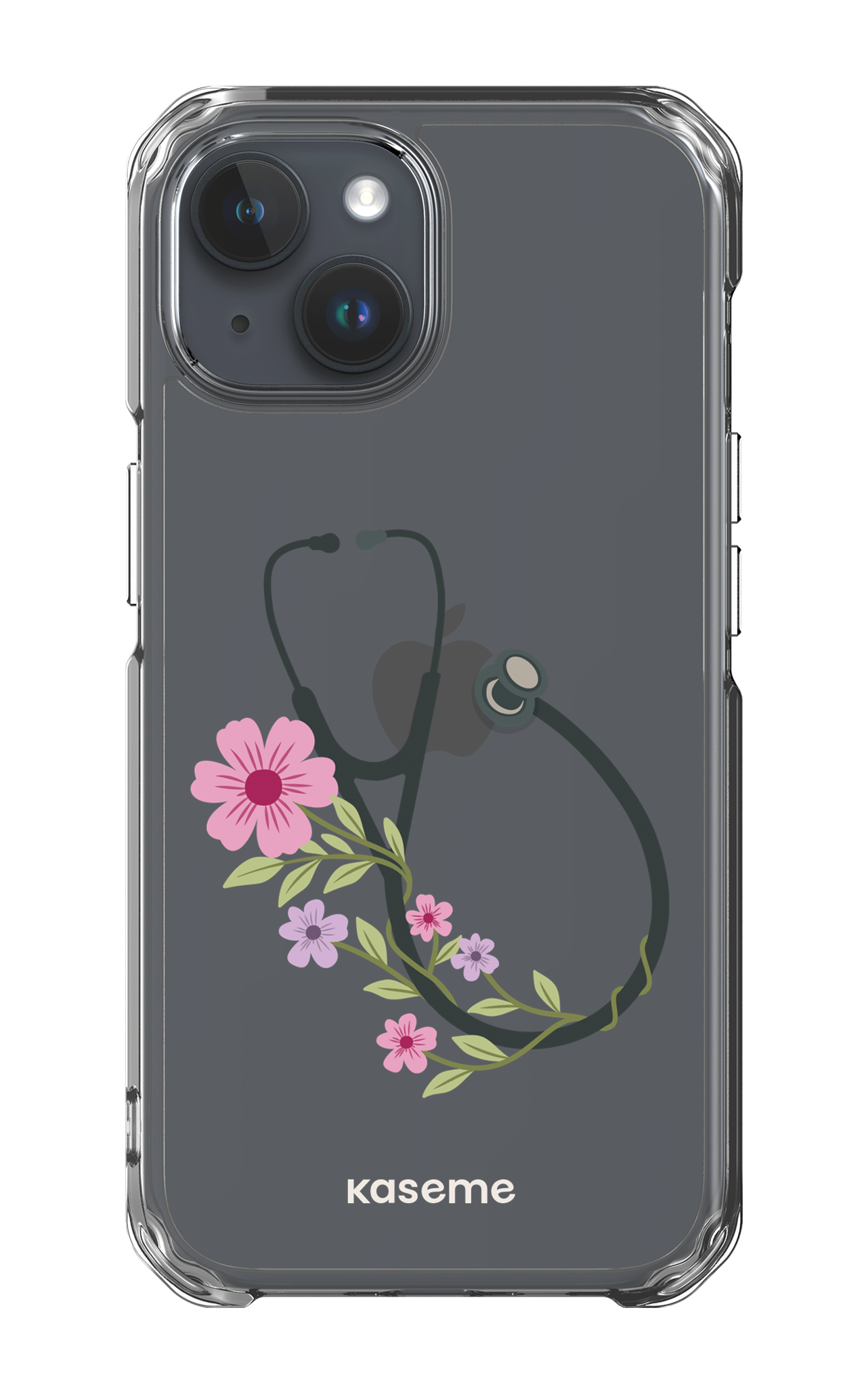 iPhone 15 Clear Case Blossom Beat Clear Case -