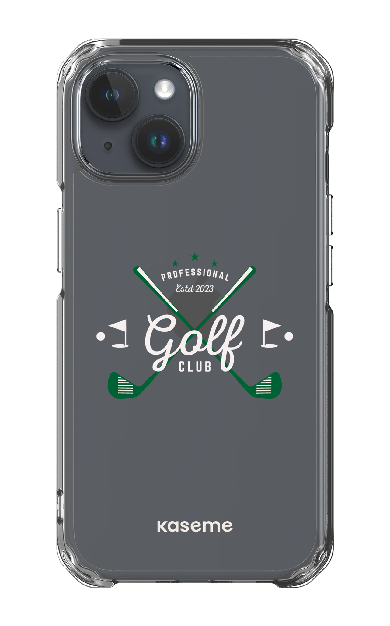 iPhone 15 Clear Case Bogey Clear Case -