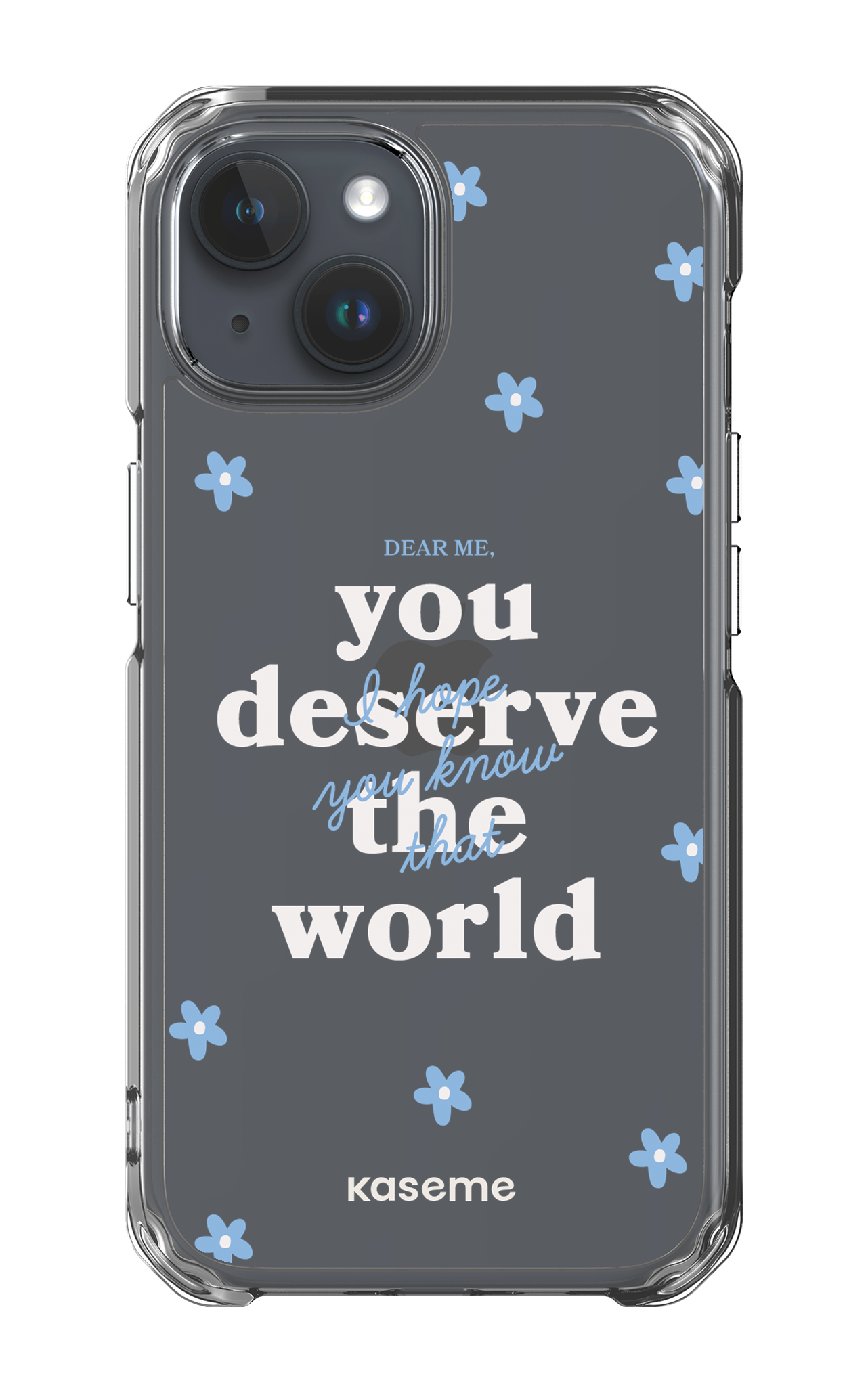 iPhone 15 Clear Case Dear Me Clear Case -