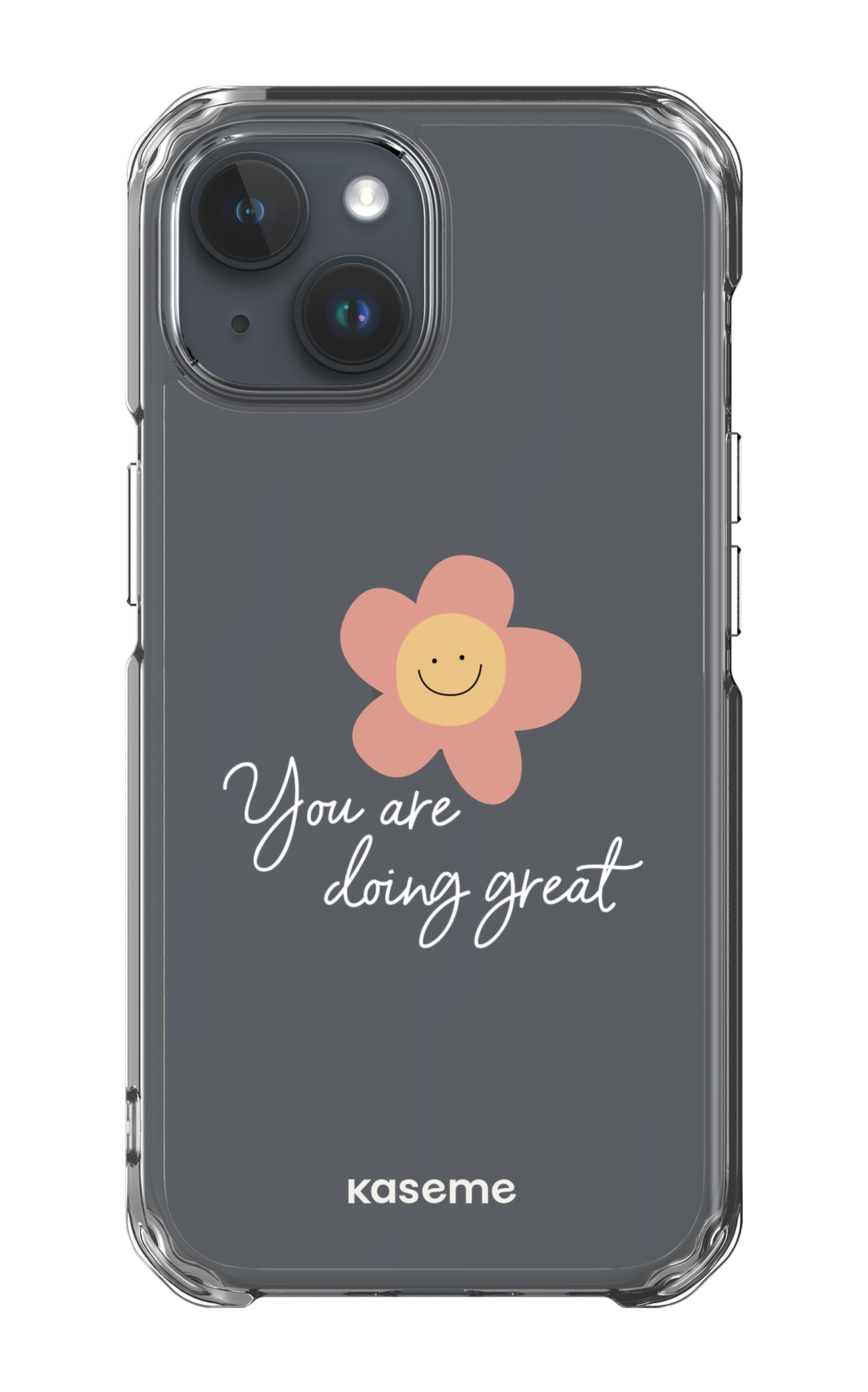 iPhone 15 Clear Case Keep going Clear Case -