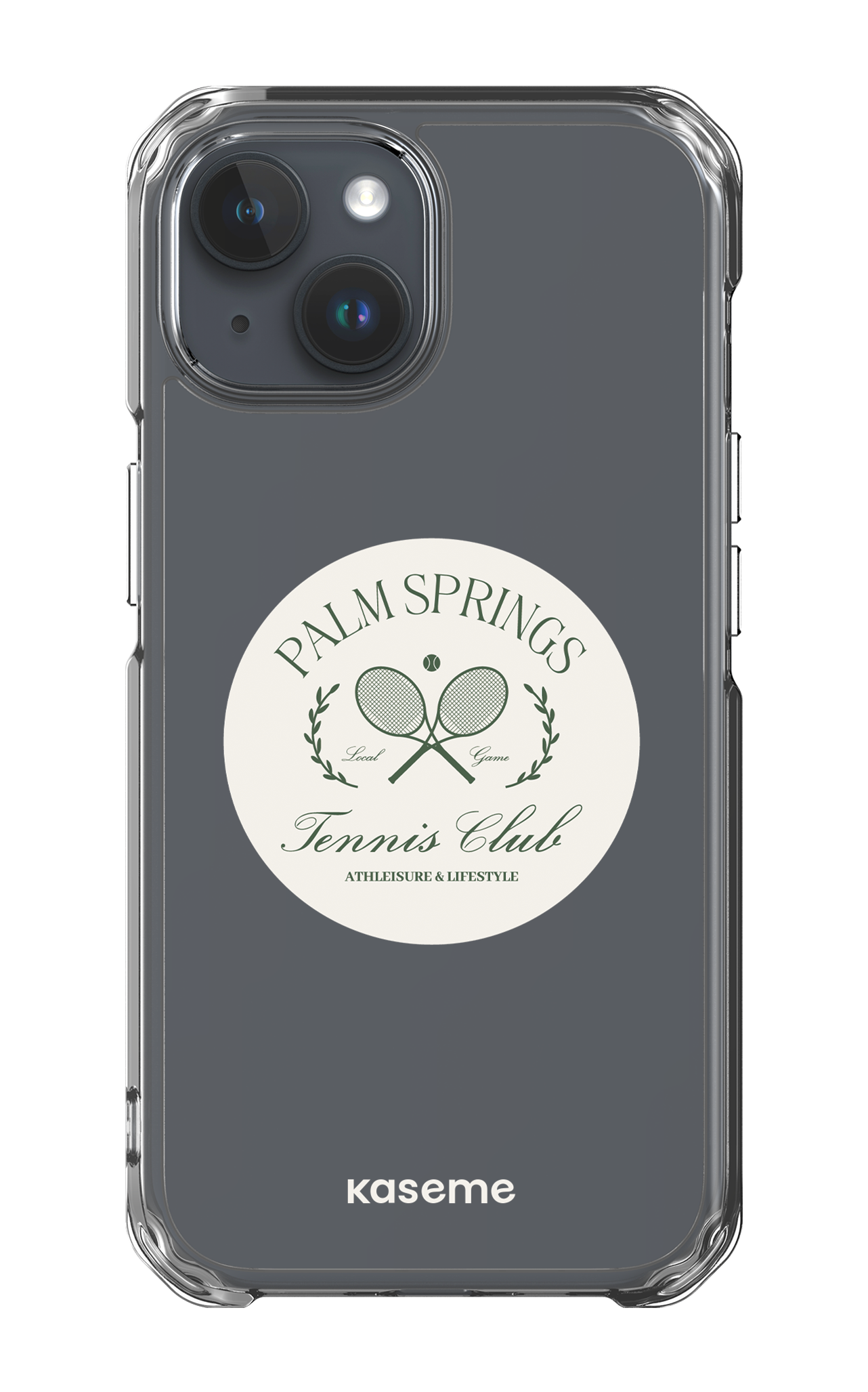 iPhone 15 Clear Case Serve it up Clear Case -