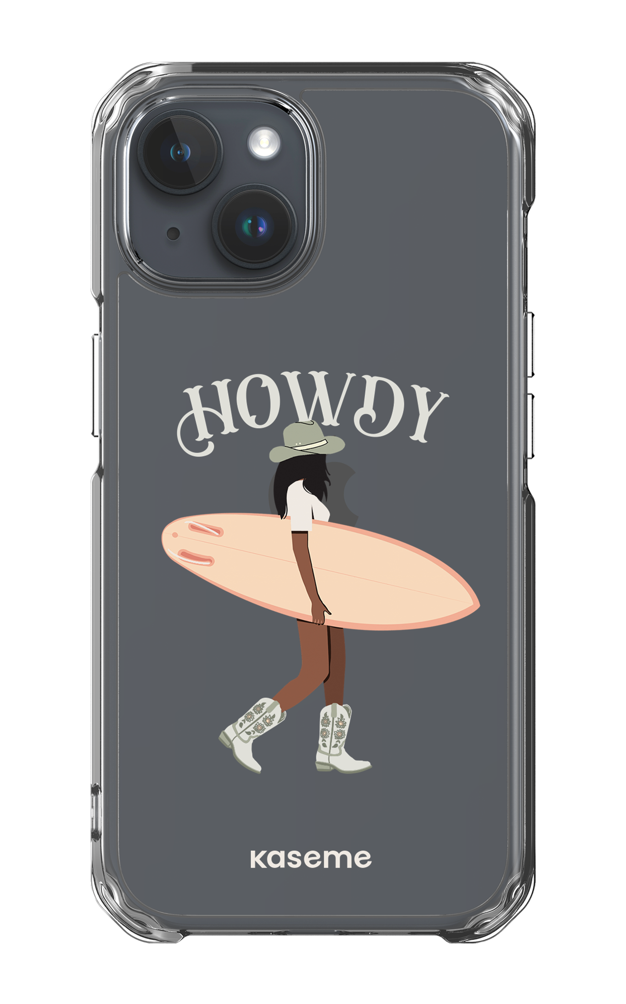 iPhone 15 Clear Case Westsea Green Clear Case -