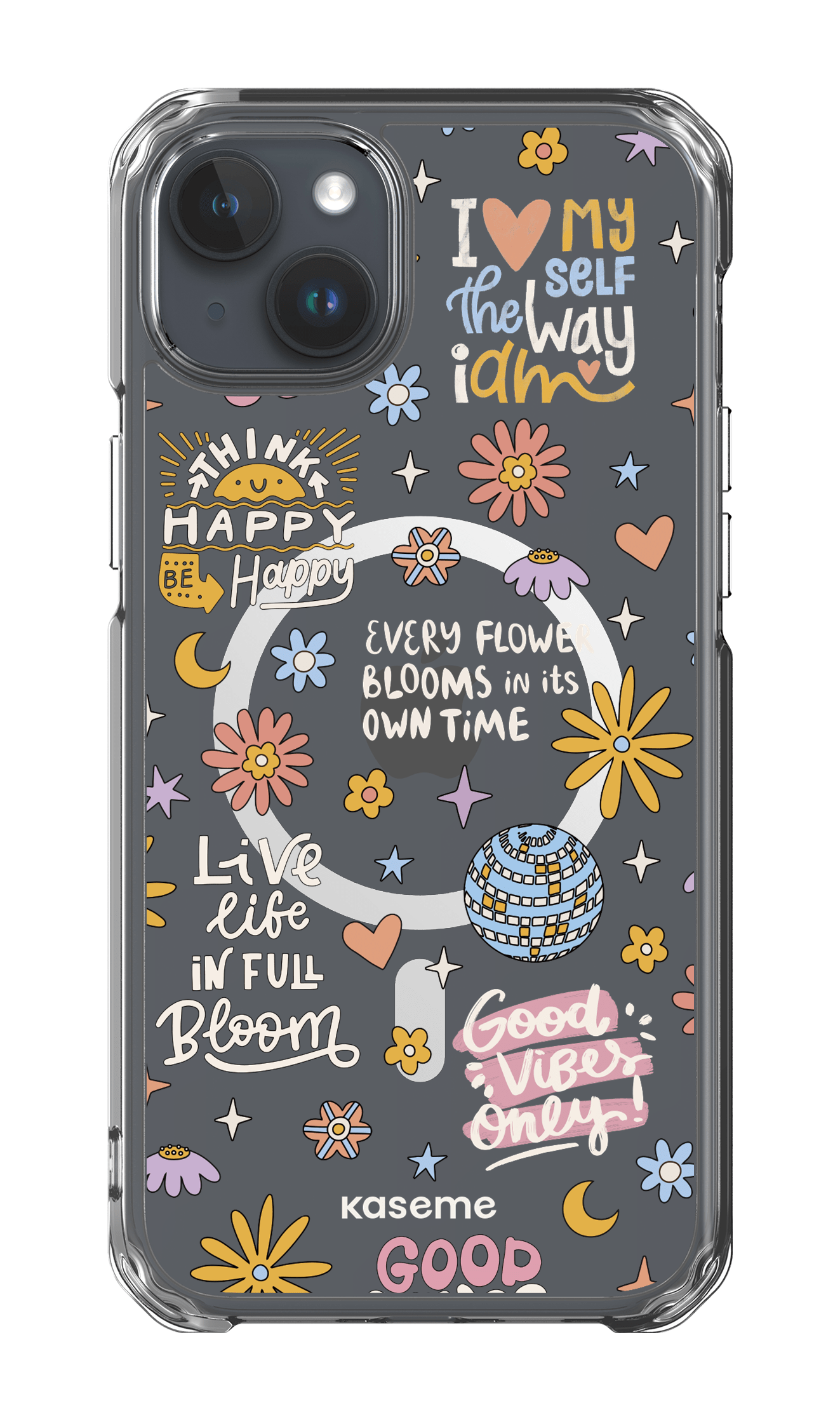 iPhone 15 Plus Clear Case - Magsafe Candid clear case -