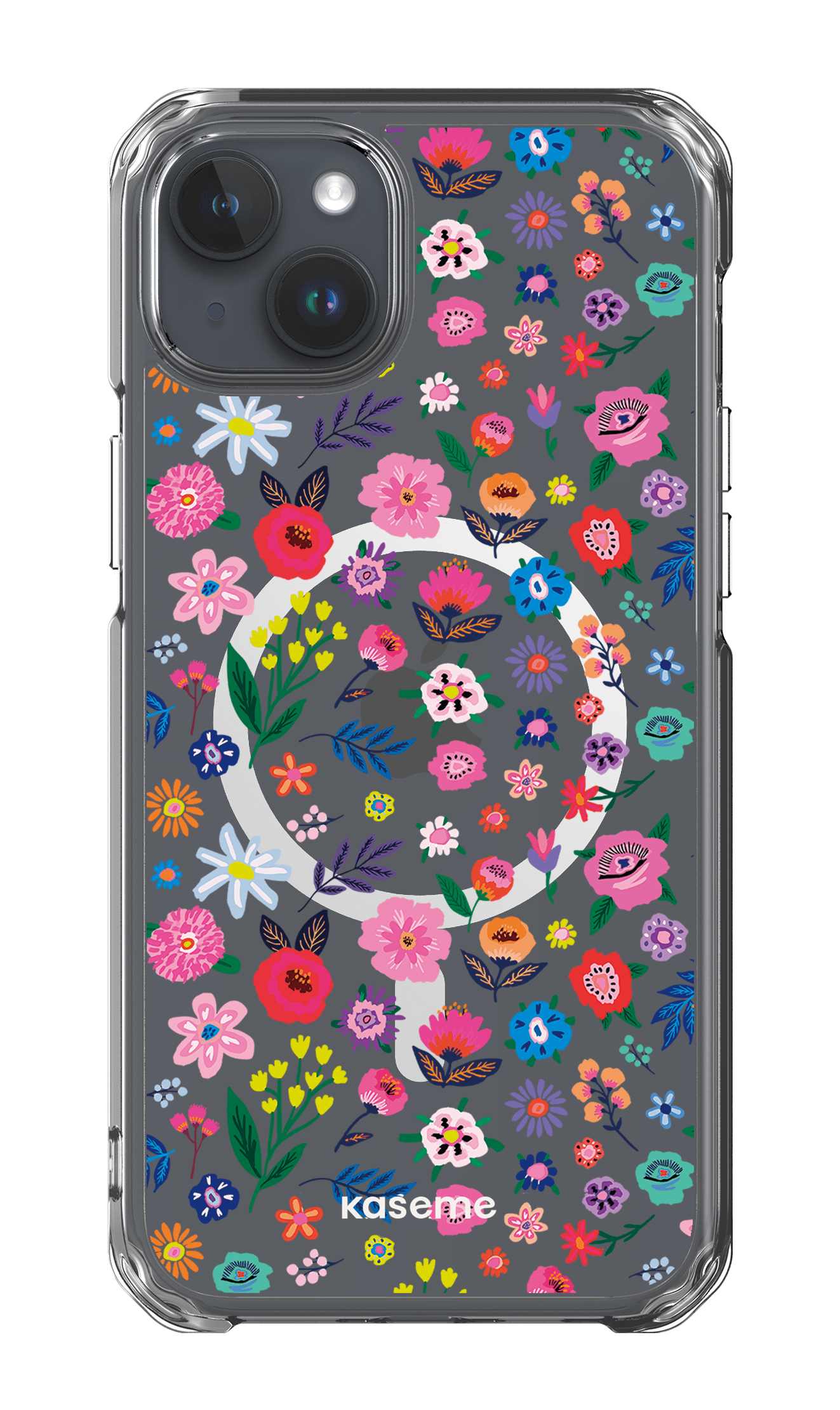 iPhone 15 Plus Clear Case - Magsafe Hallucinate Clear Case -