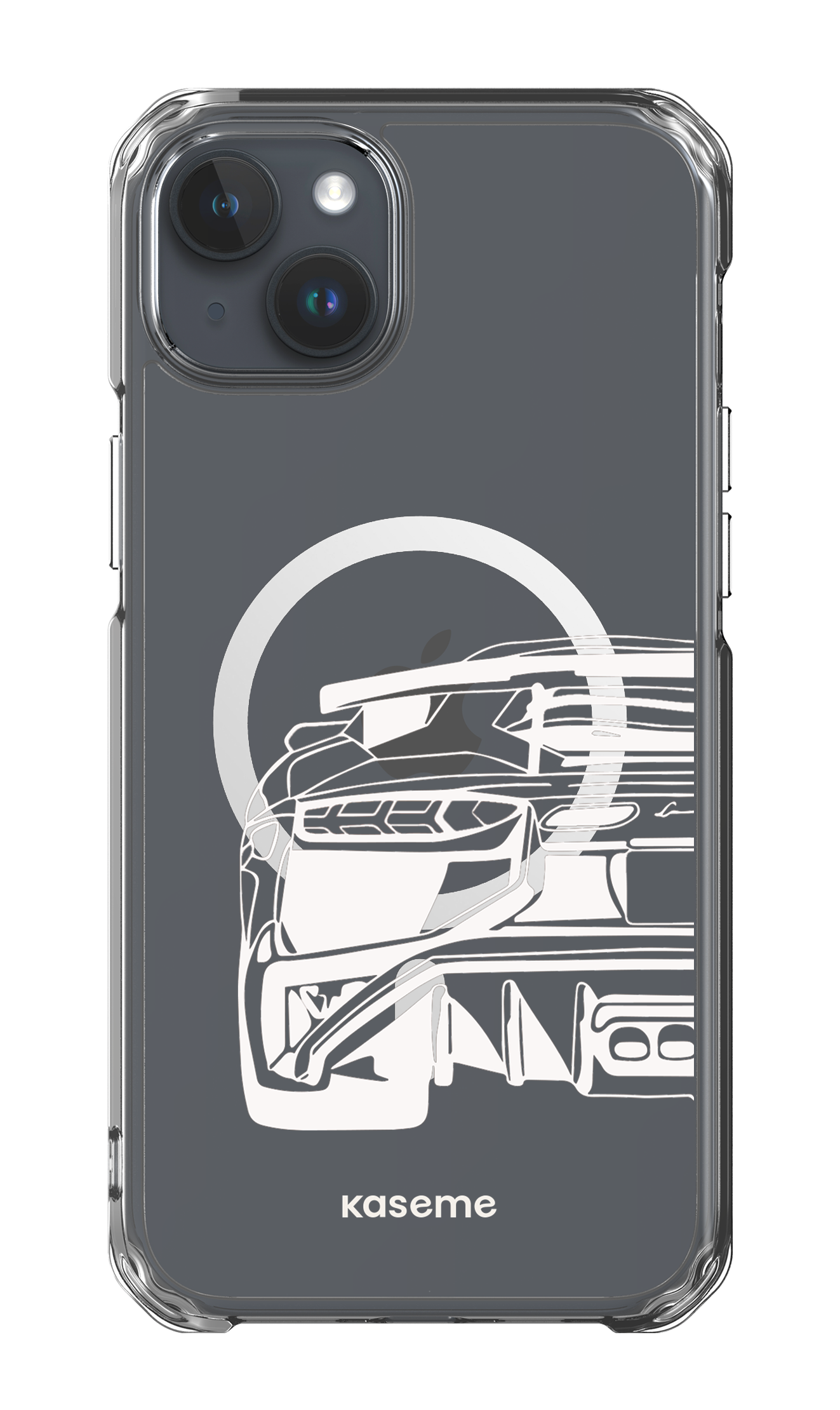 iPhone 15 Plus Clear Case - Magsafe Lambo clear case -