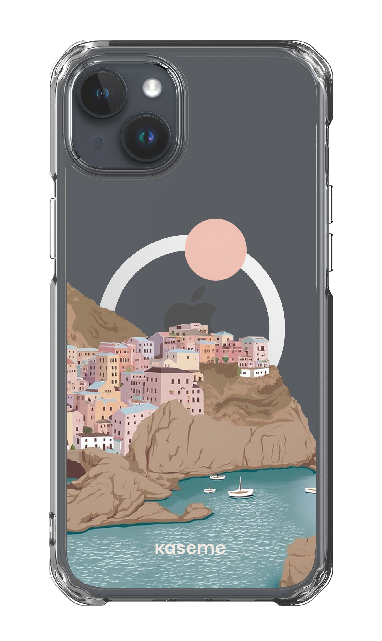 iPhone 15 Plus Clear Case - Magsafe Mediterrana Clear Case -