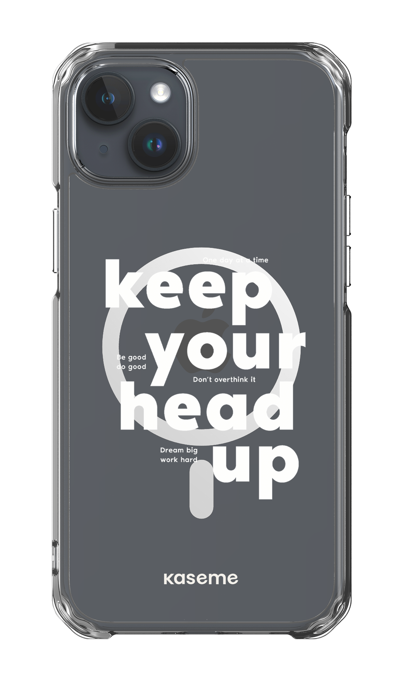 iPhone 15 Plus Clear Case - Magsafe Mindset Clear Case -