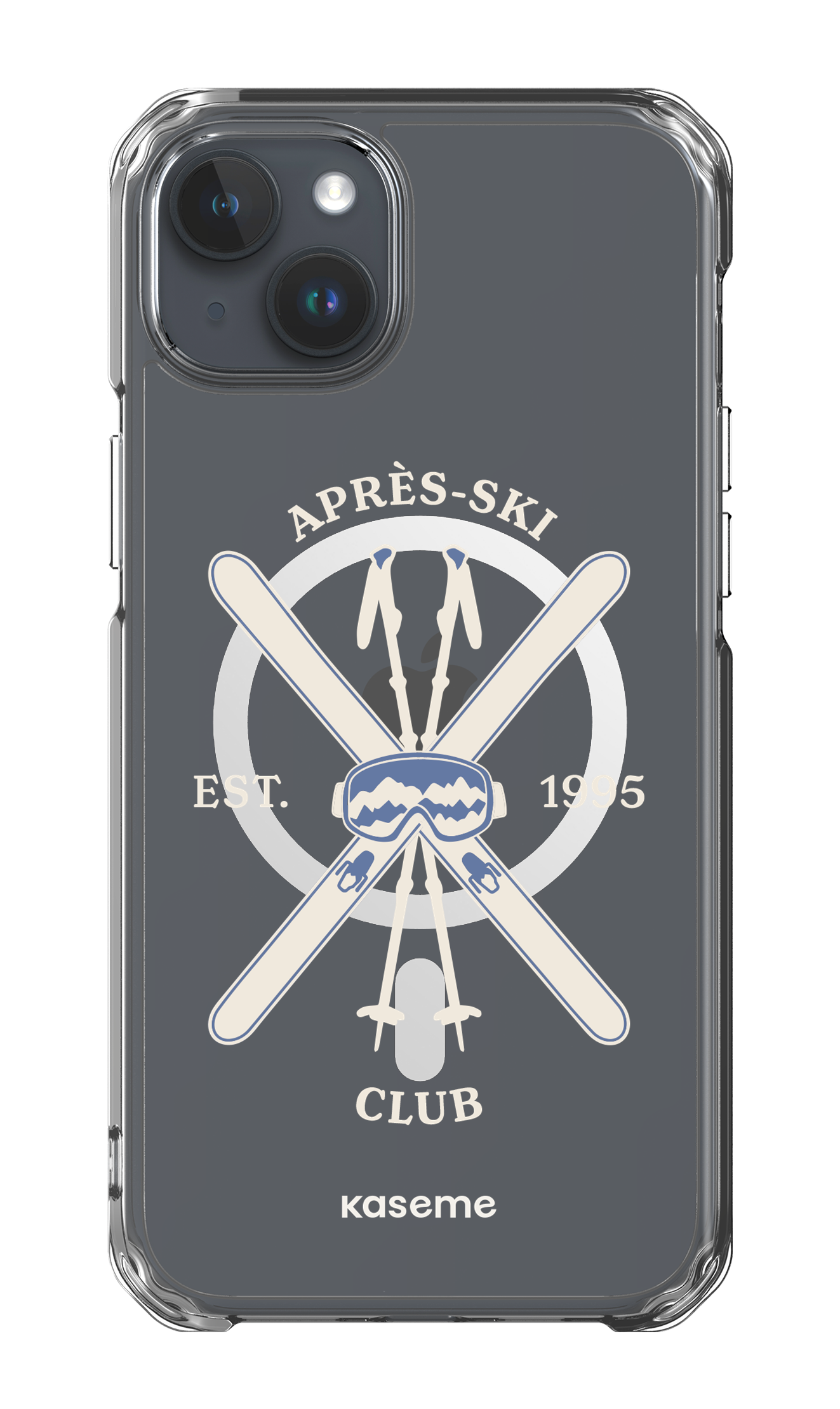 iPhone 15 Plus Clear Case - Magsafe Off-Track Clear Case -