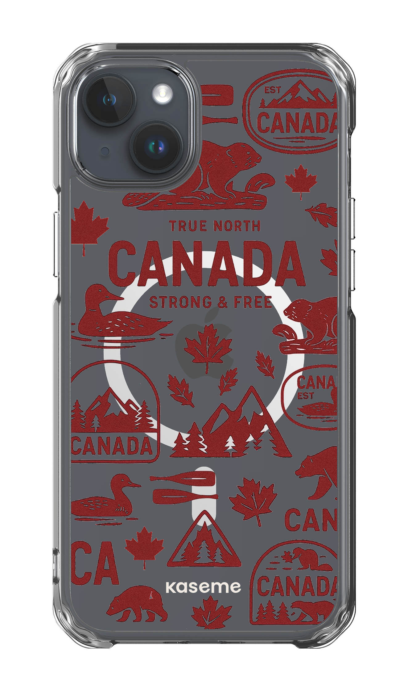 iPhone 15 Plus Clear Case - Magsafe Oh Canada -