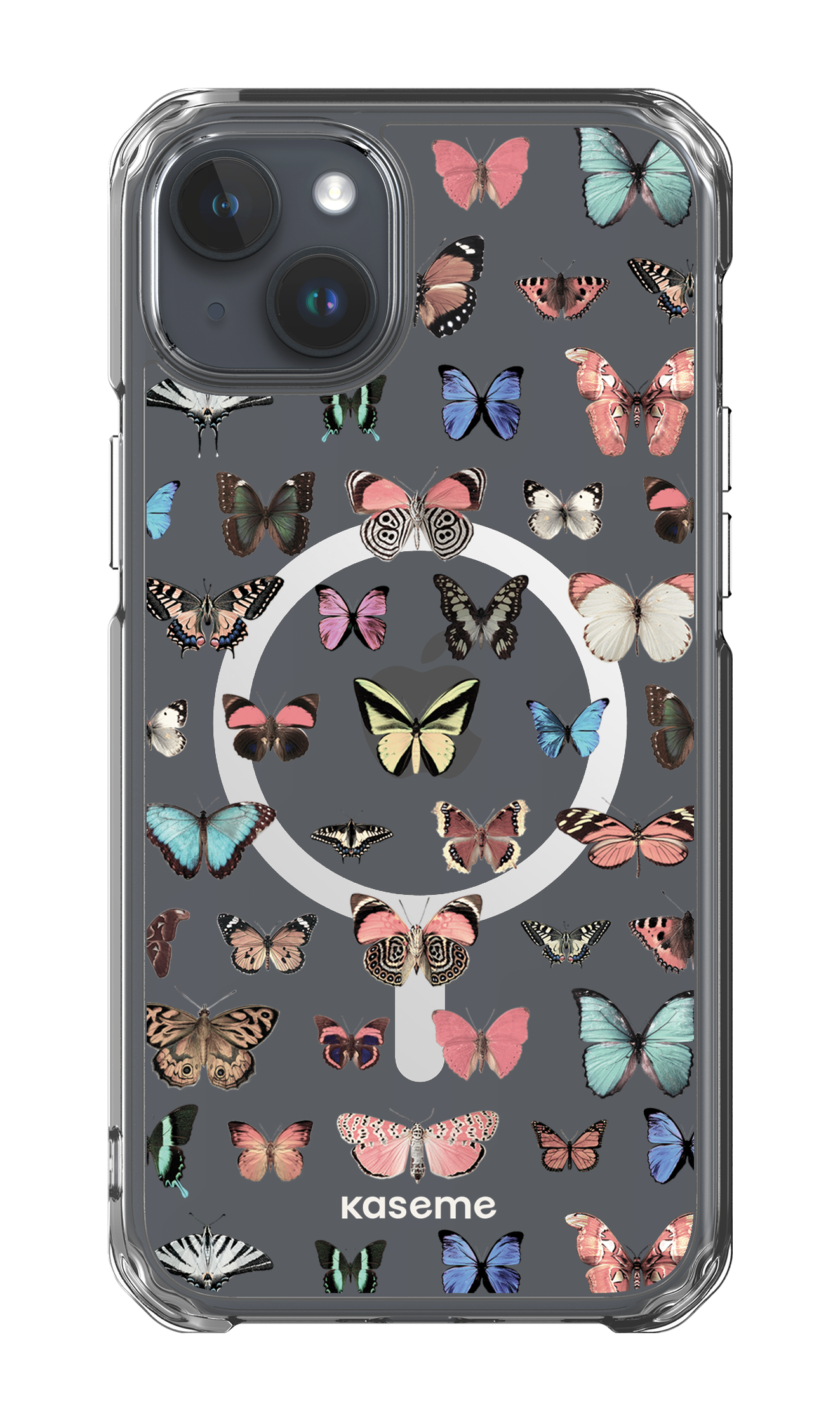 iPhone 15 Plus Clear Case - Magsafe Paloma clear case -