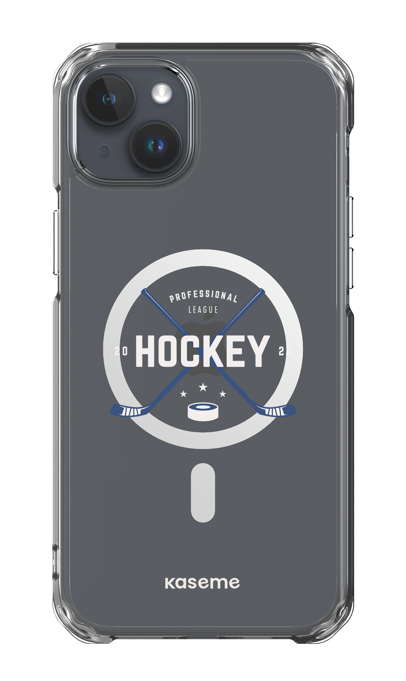 iPhone 15 Plus Clear Case - Magsafe Playoffs clear case -