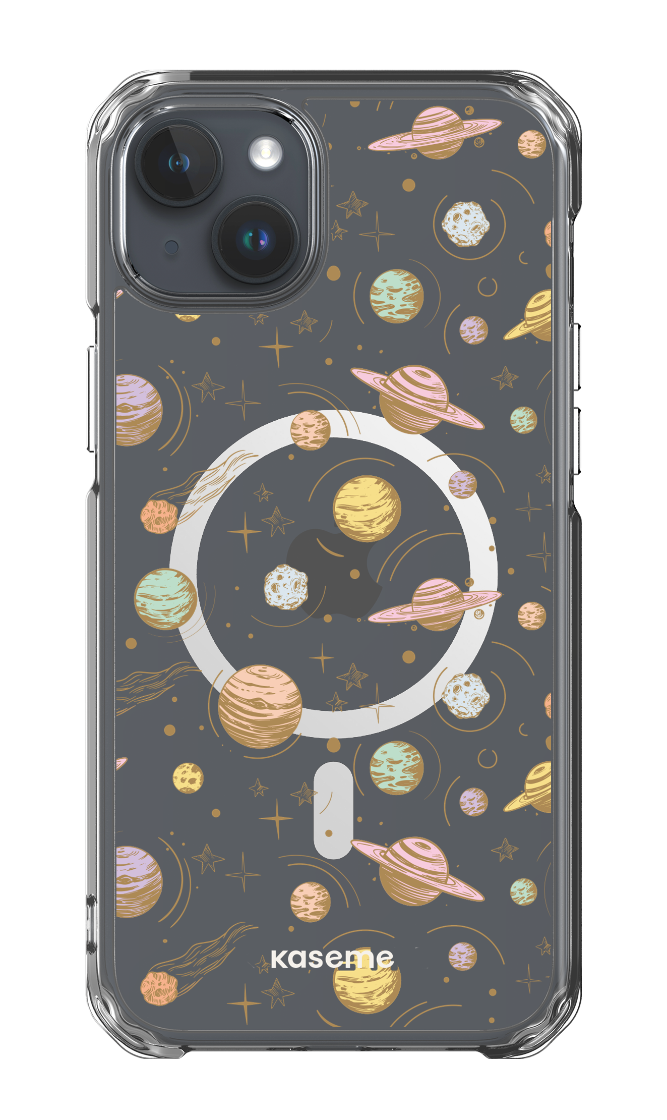 iPhone 15 Plus Clear Case - Magsafe Solar Clear Case -