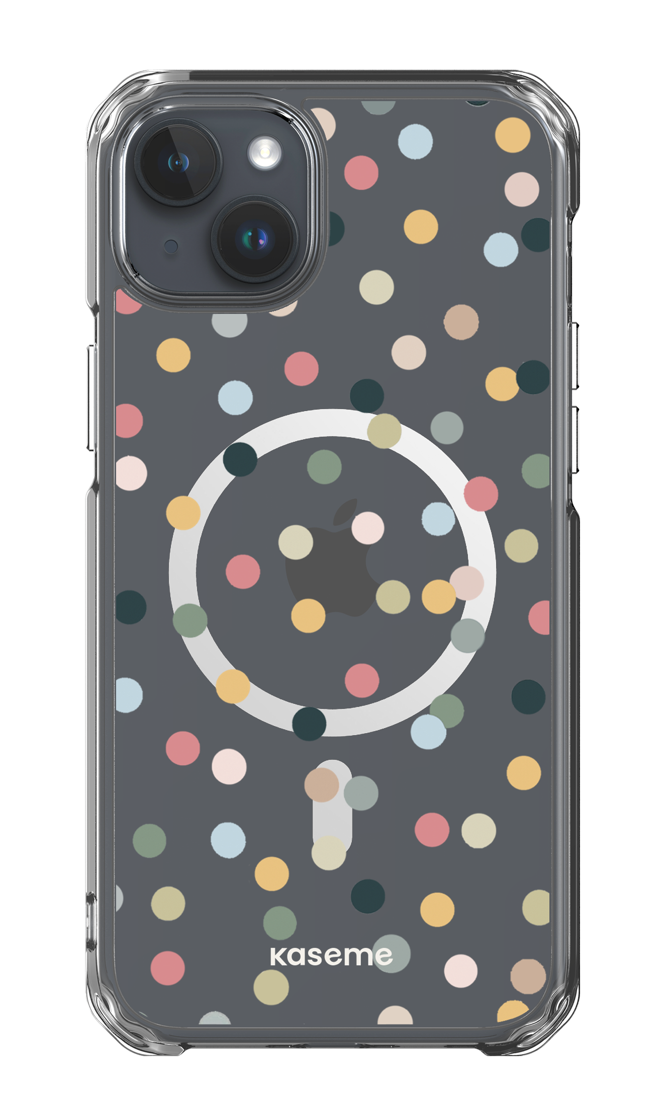 iPhone 15 Plus Clear Case - Magsafe Willow Clear Case -