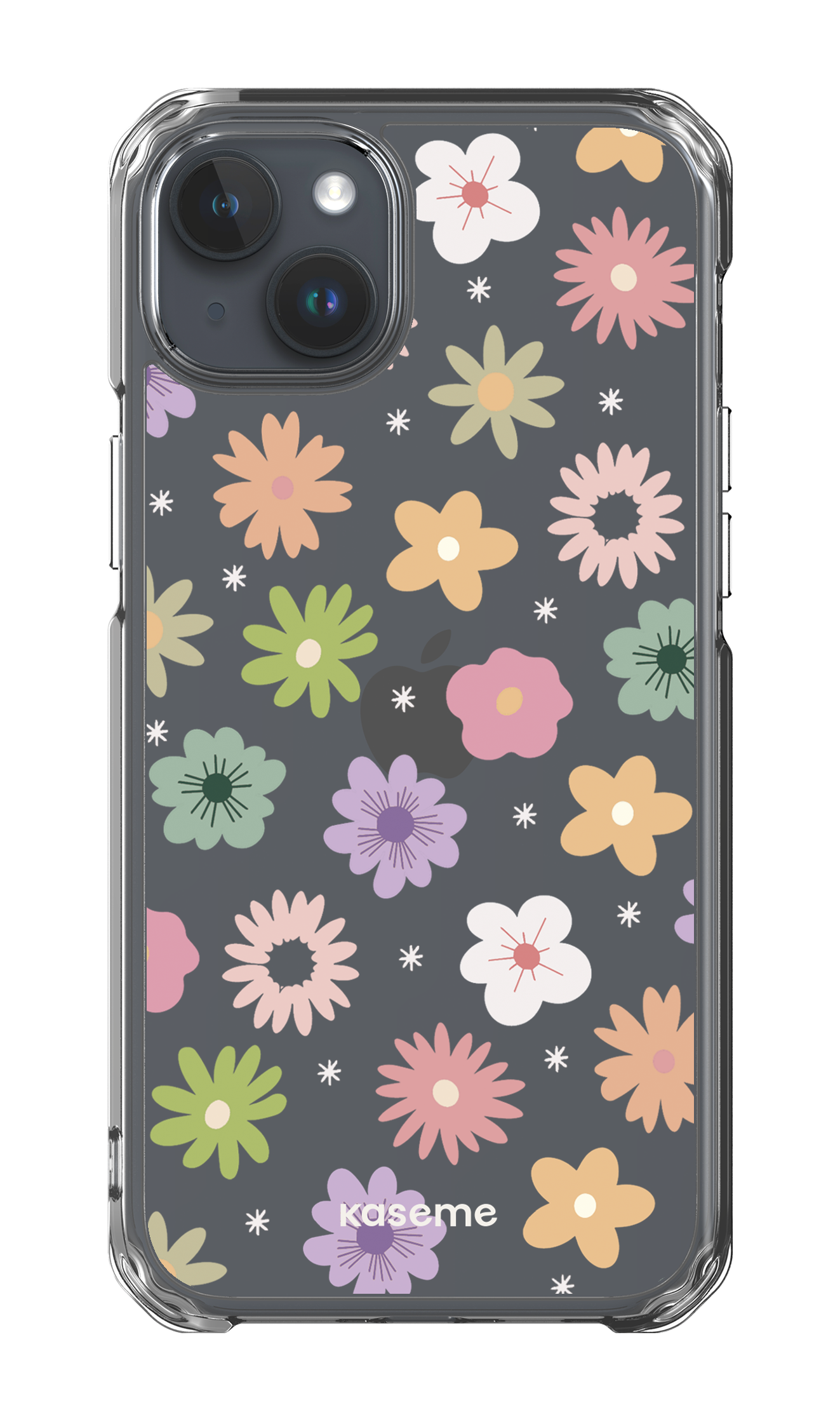 iPhone 15 Plus Clear Case Adore small Clear Case -