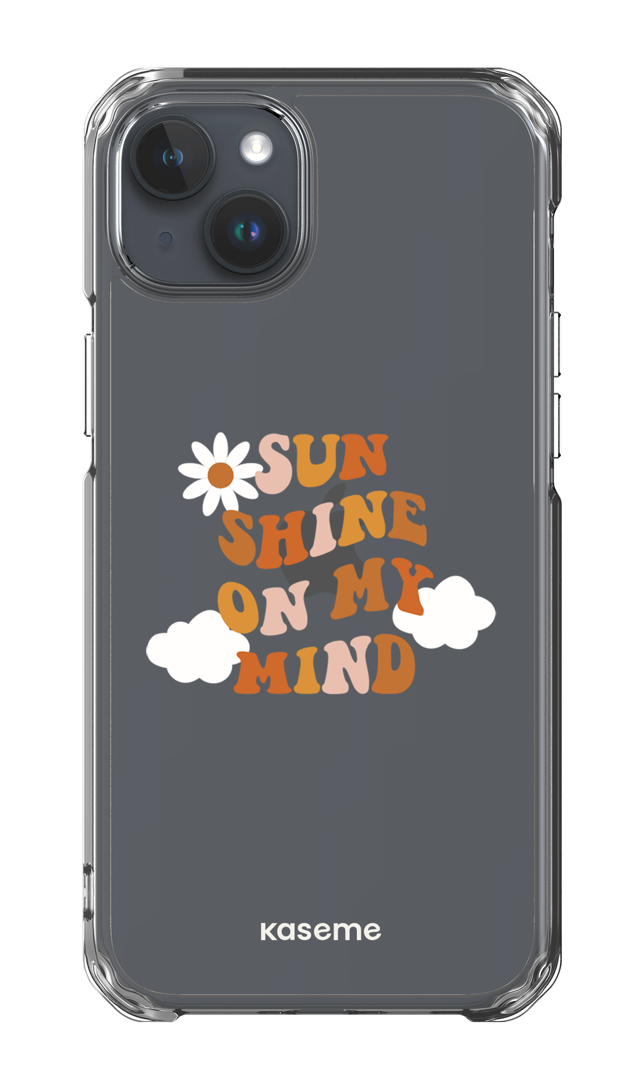 iPhone 15 Plus Clear Case Cheerful Clear Case -