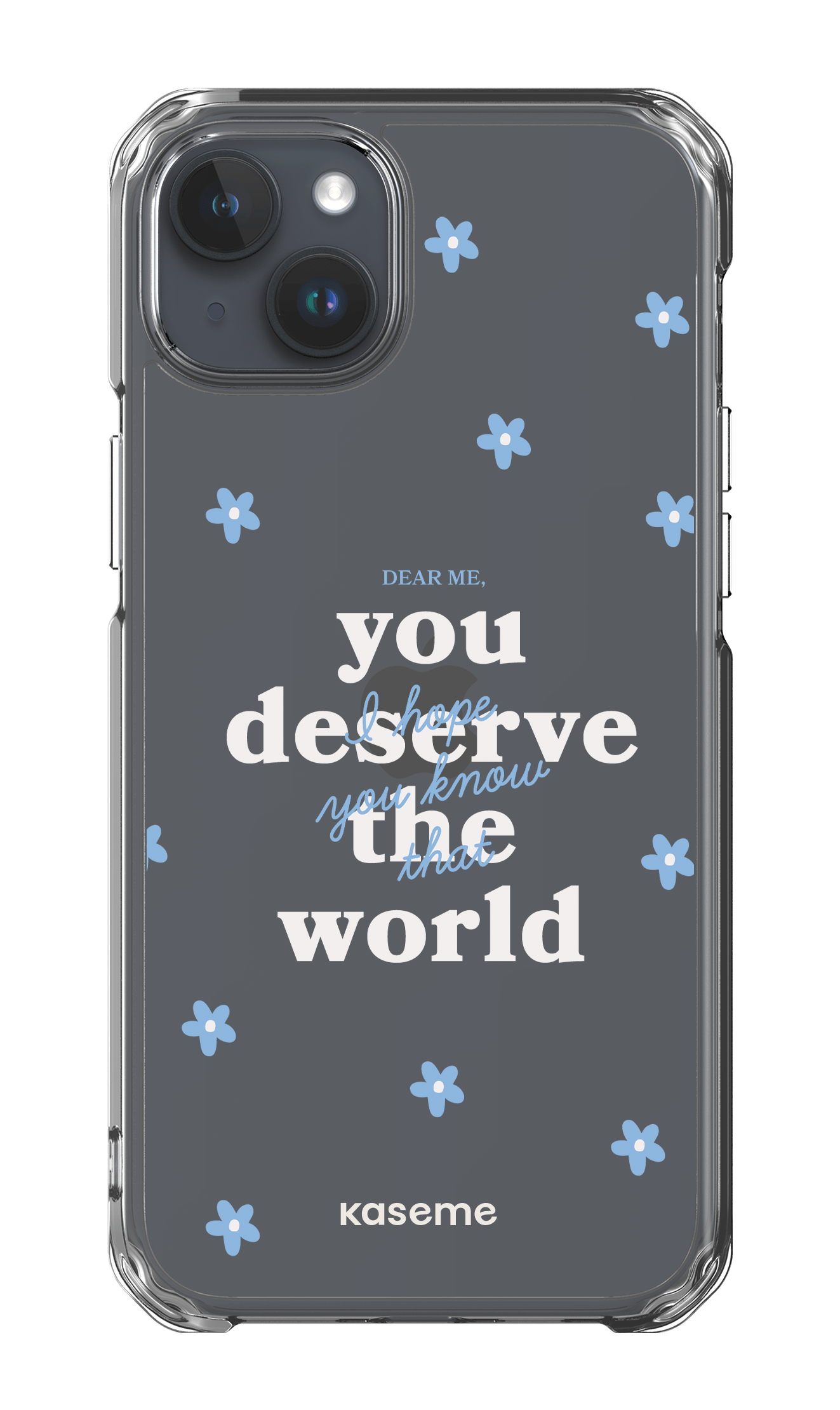 iPhone 15 Plus Clear Case Dear Me clear case -