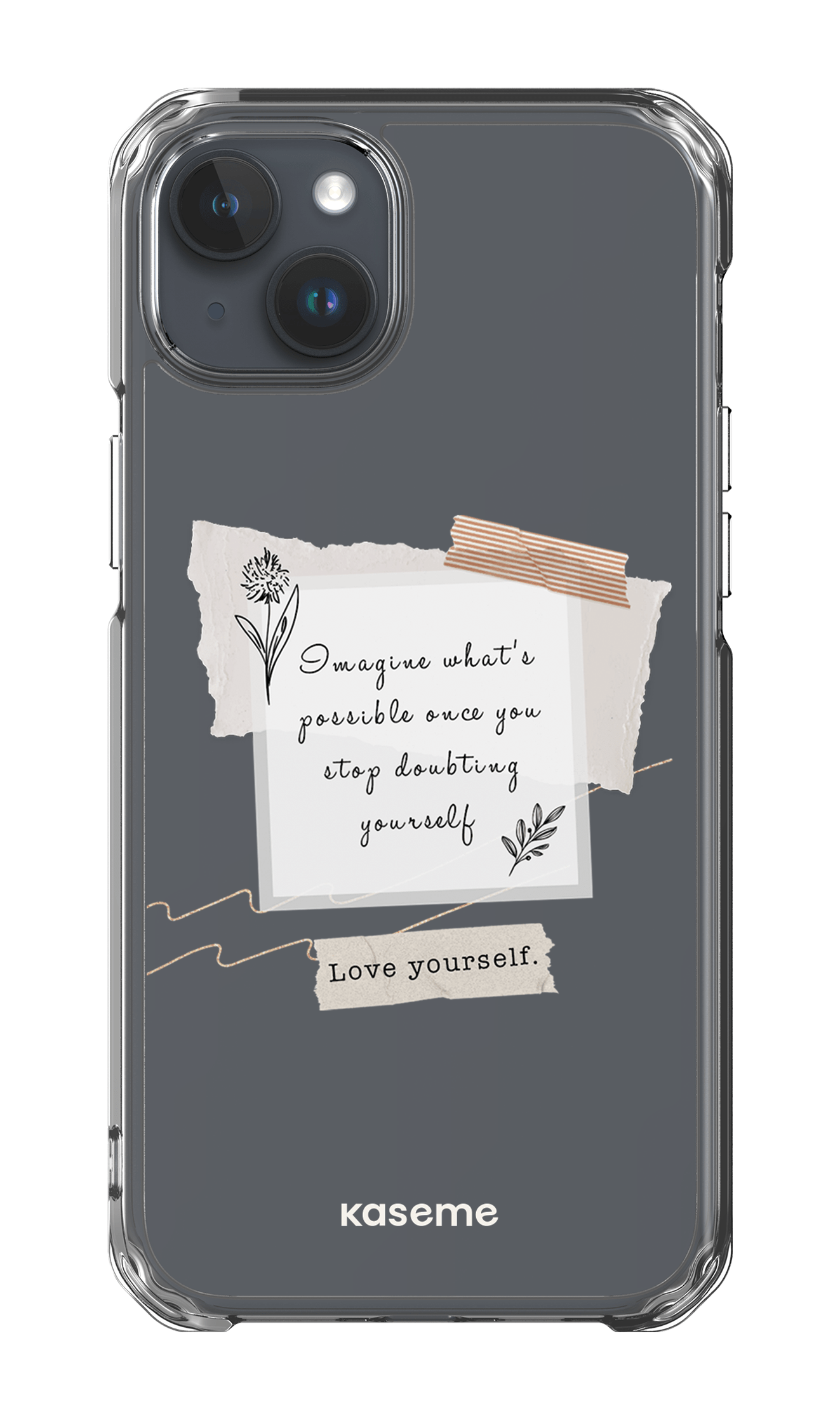 iPhone 15 Plus Clear Case Faith Clear Case -