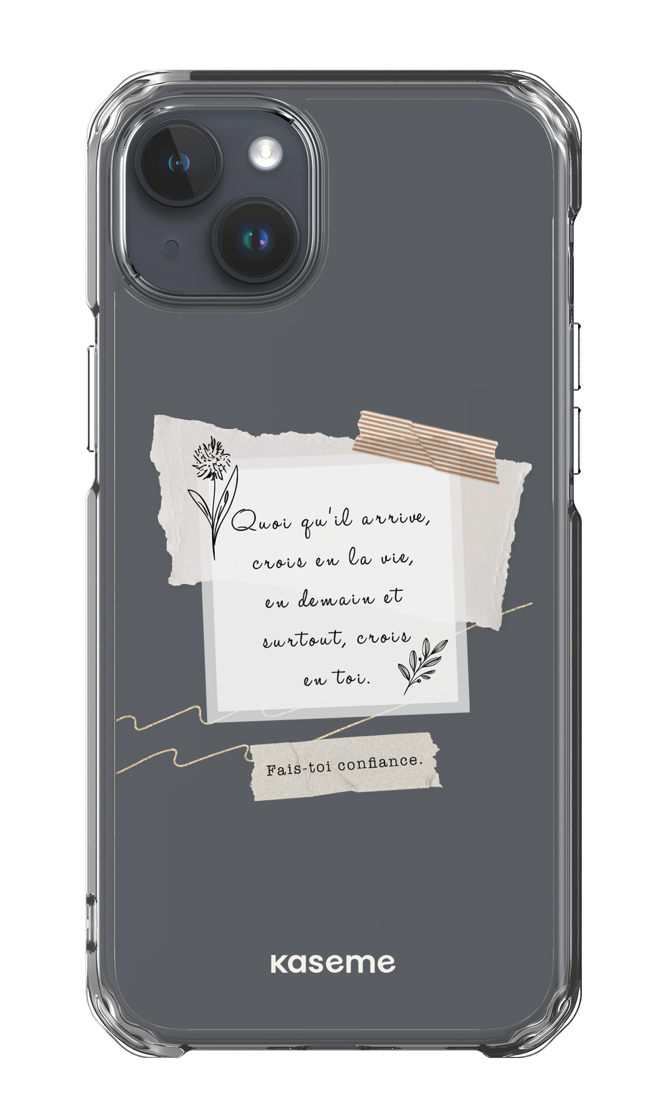 iPhone 15 Plus Clear Case Foi Clear Case -