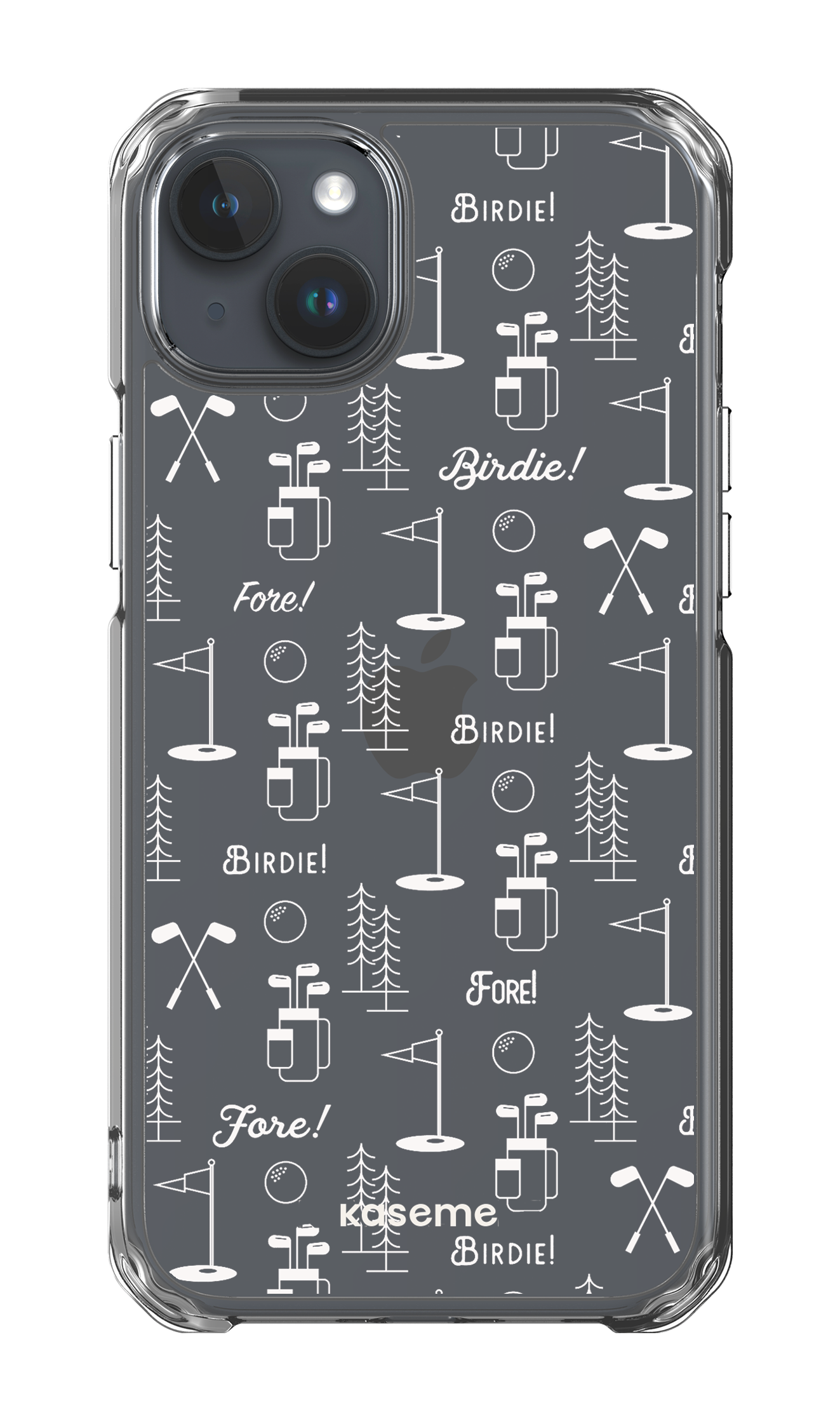 iPhone 15 Plus Clear Case Fore clear case -