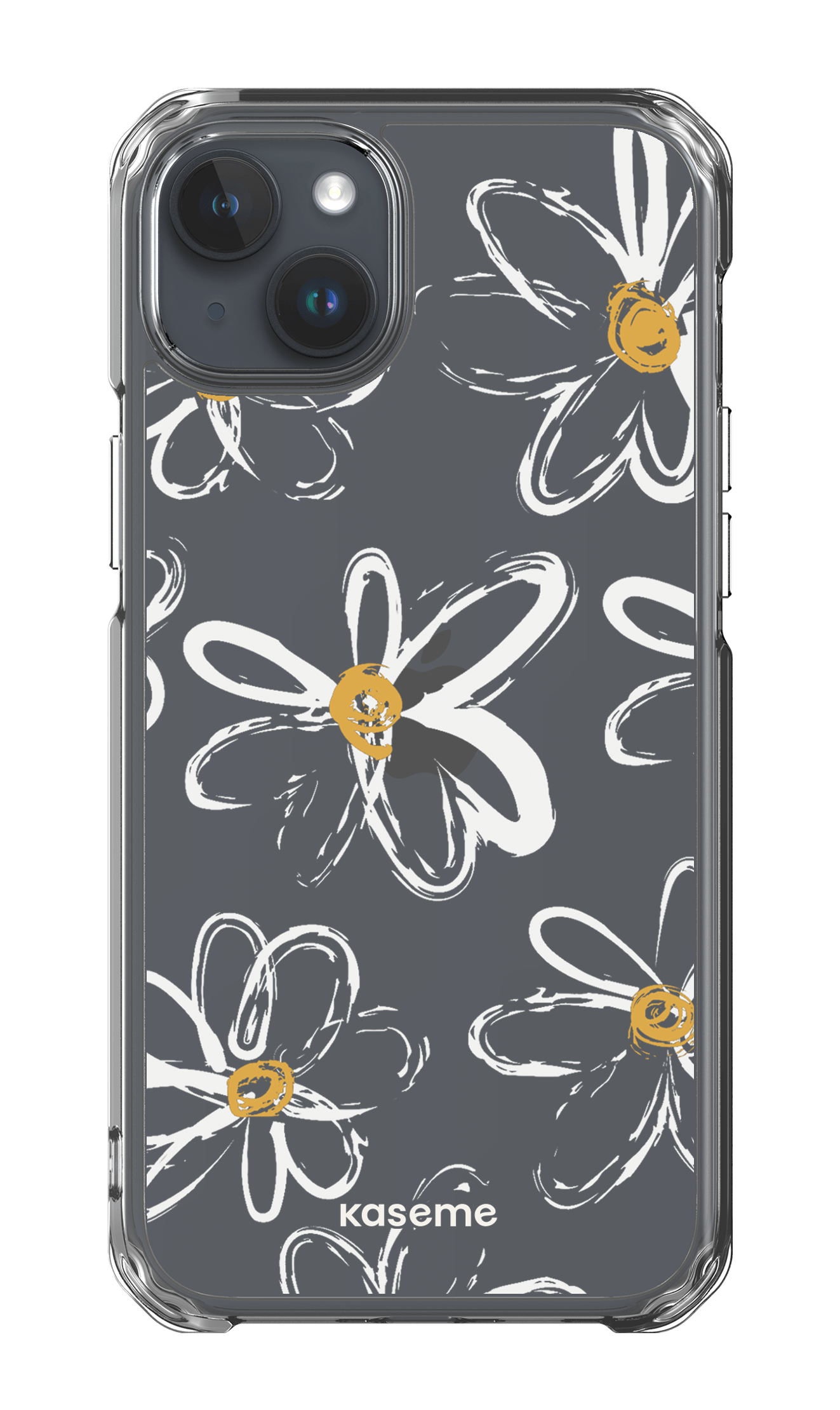 iPhone 15 Plus Clear Case Give me flowers Clear Case -