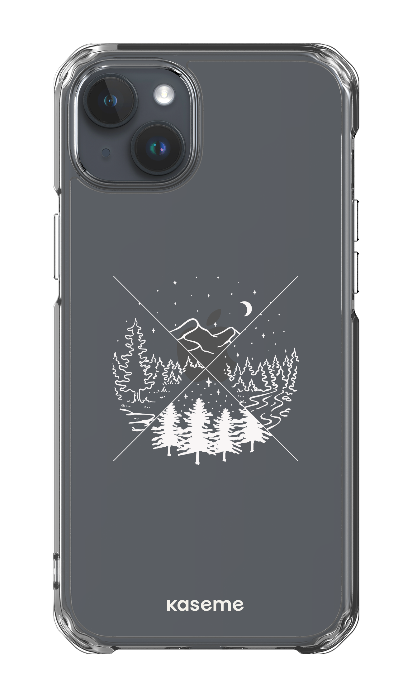 iPhone 15 Plus Clear Case Hike Clear Case -