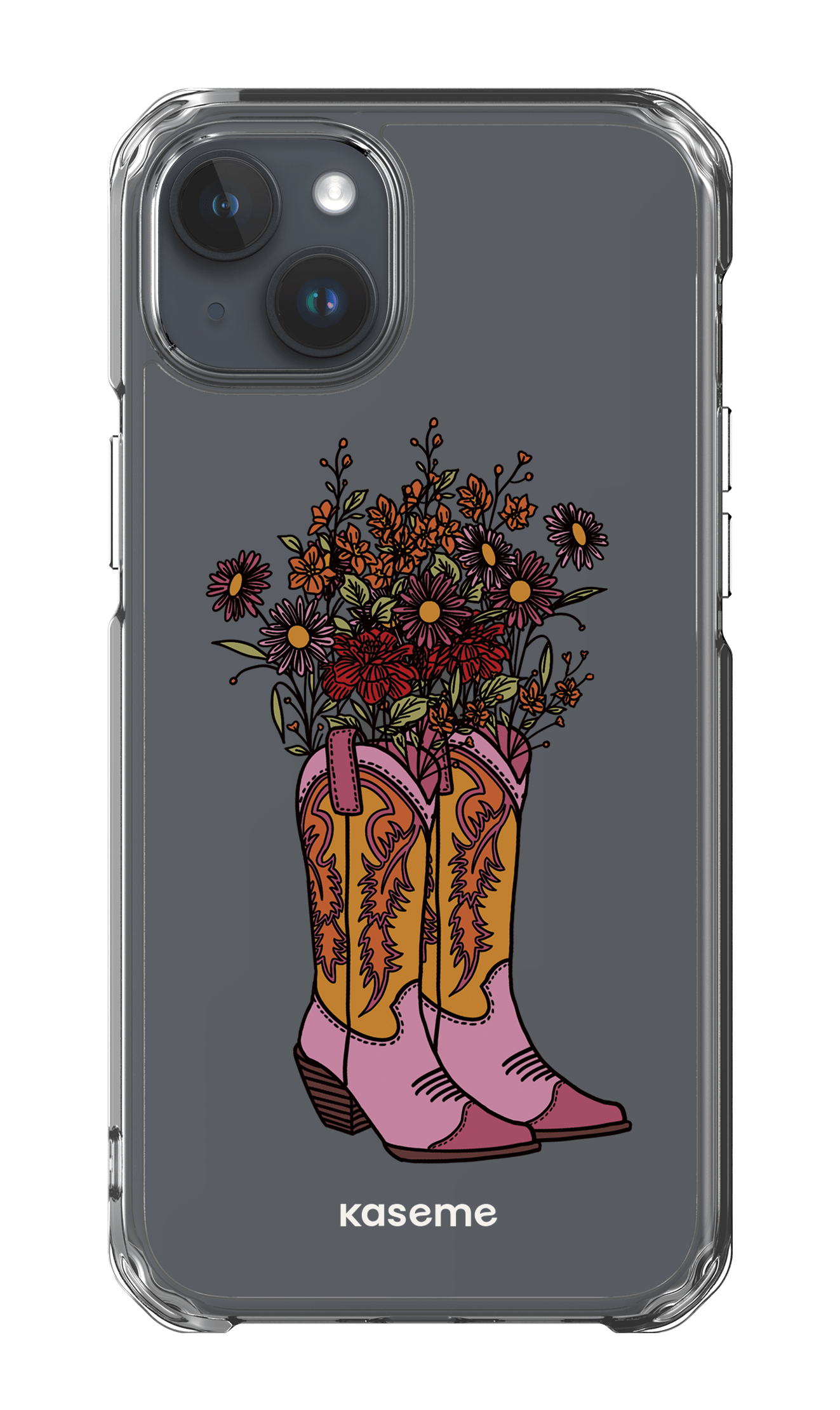 iPhone 15 Plus Clear Case Howdy Clear Case -