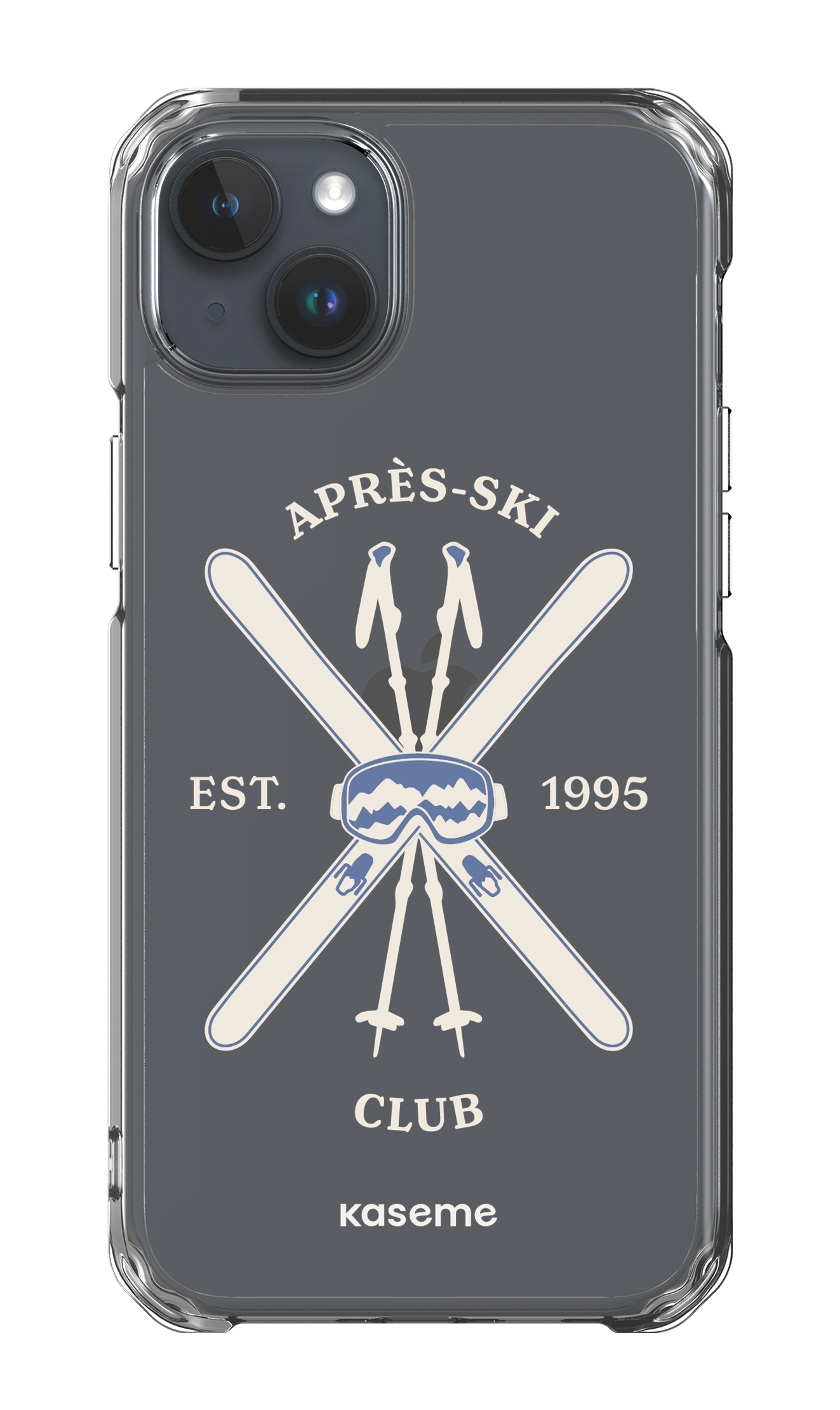 iPhone 15 Plus Clear Case Off-Track Clear Case -