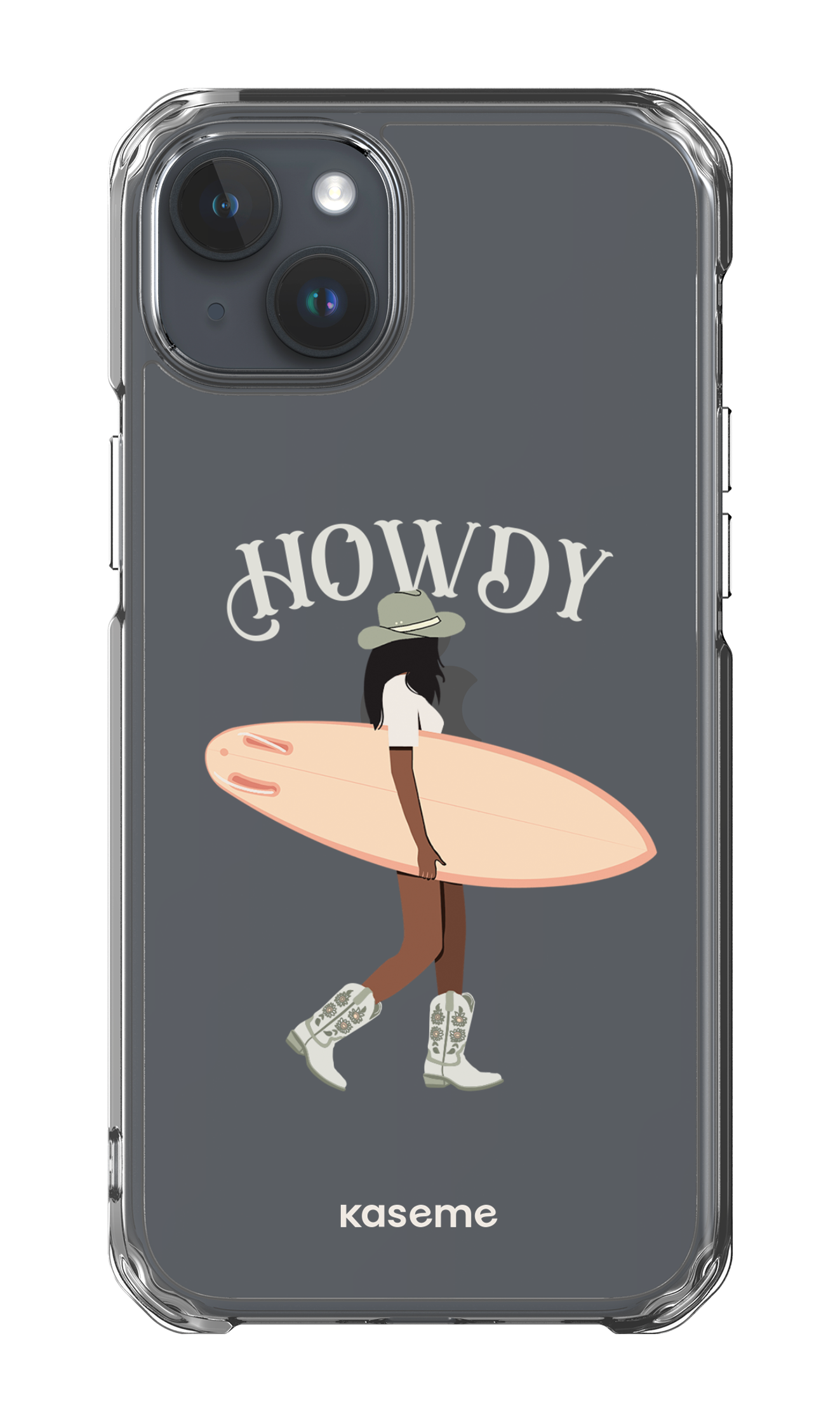 iPhone 15 Plus Clear Case Westsea Green Clear Case -