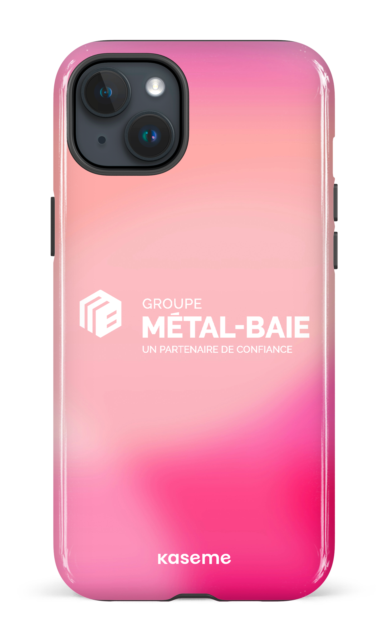 iPhone 15 Plus Tough Métal-Baie Tie-Dye -